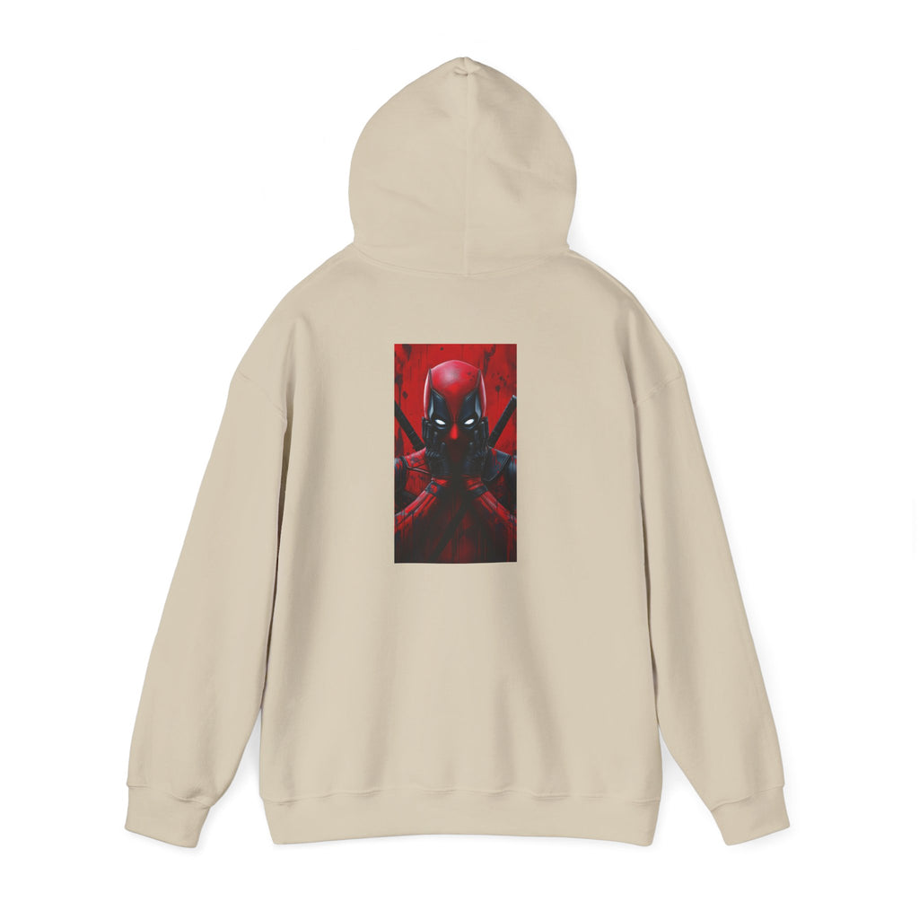 Hooded Sweatshirt - Deadpool Design