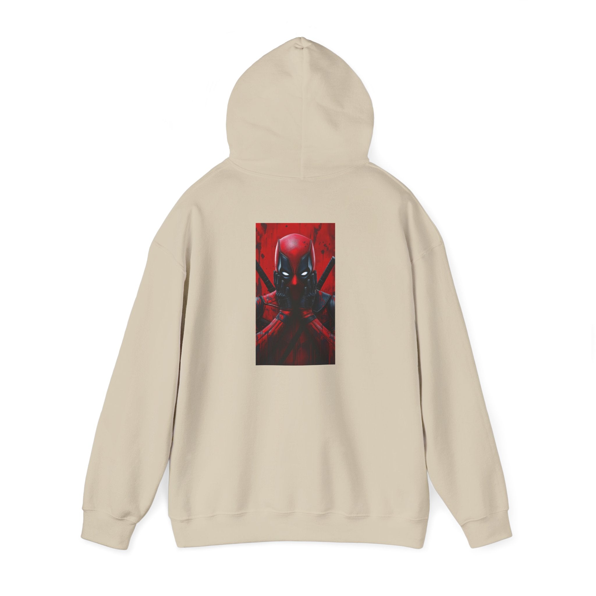 Hooded Sweatshirt - Deadpool Design
