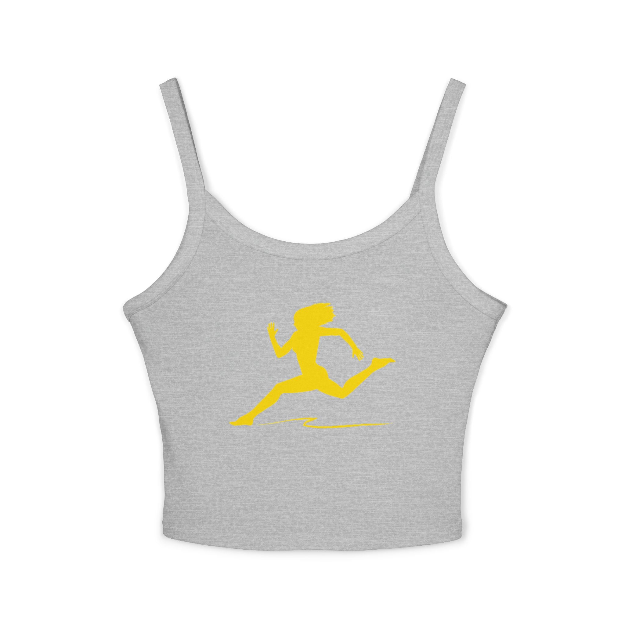 Running Woman Tank Top, Athletic Workout Top, Fitness Sleeveless Shirt, Jogging Muscle Tee, Exercise Gym Cami