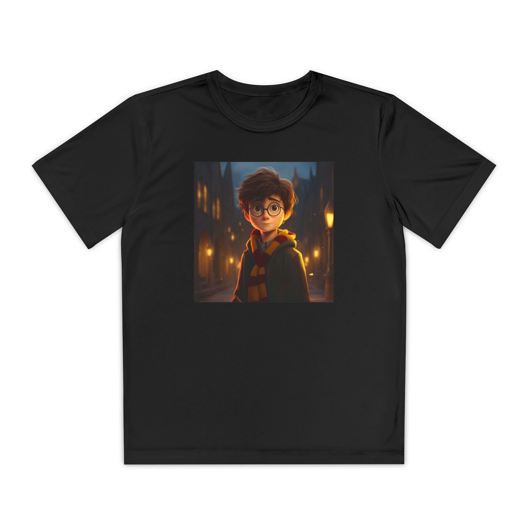 Youth Competitor Tee - Harry Potter, Wizard School Shirt, Magical Kids Top, Hogwarts Fan Gift, Sorcerer's Stone T-Shirt