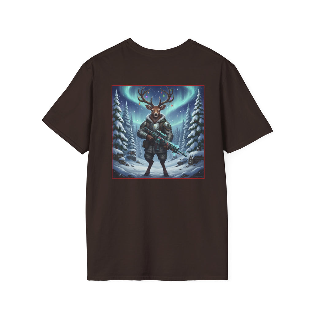 Yule Guard Patriotic Christmas Holiday ~ Unisex Softstyle T-Shirt