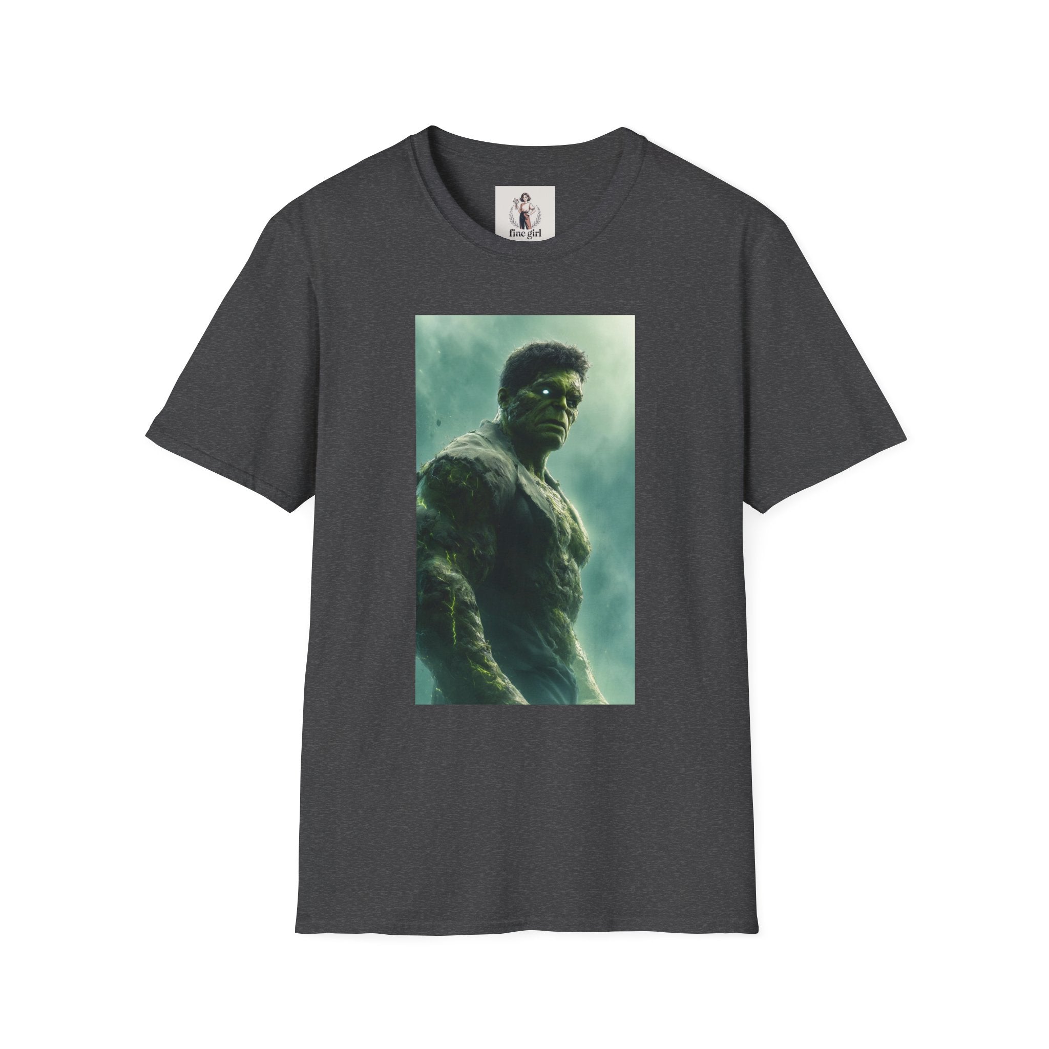 The Incredible Hulk Superhero Marvel Unisex Softstyle T-Shirt, Comic Book Tee, Geeky Clothing, Cosplay Costume Top