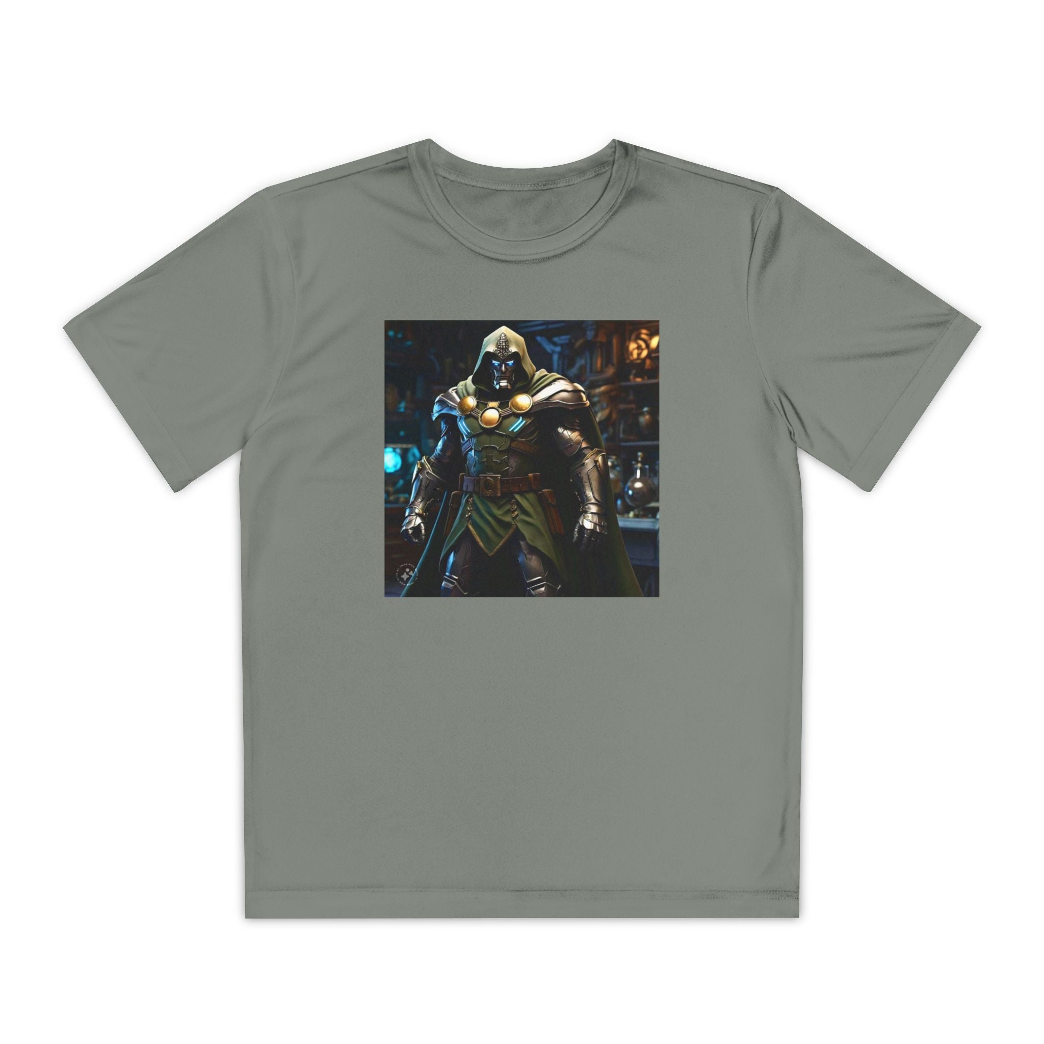 Dr Doom Superhero Marvel Patriotic, Kids Graphic T-Shirt, Boys Hero Top, Girls Comic Book Clothing, Birthday
