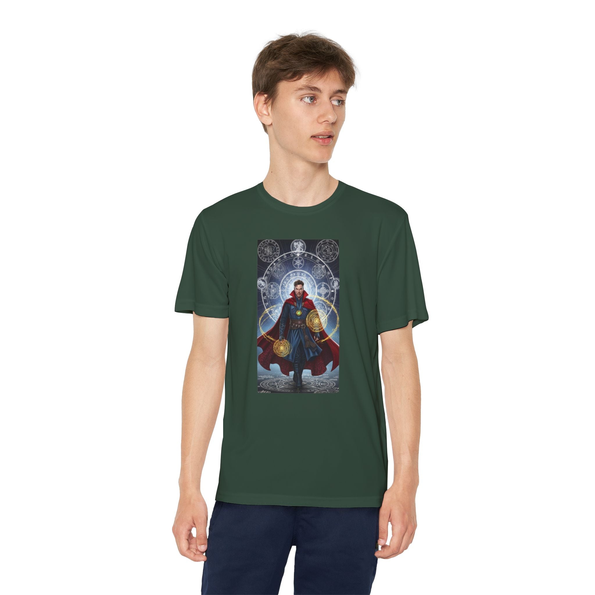 Superhero Youth T-Shirt Sports Graphic Tee, Cool Athletic Shirt for Kids, Perfect for Sports Events, Team Spirit