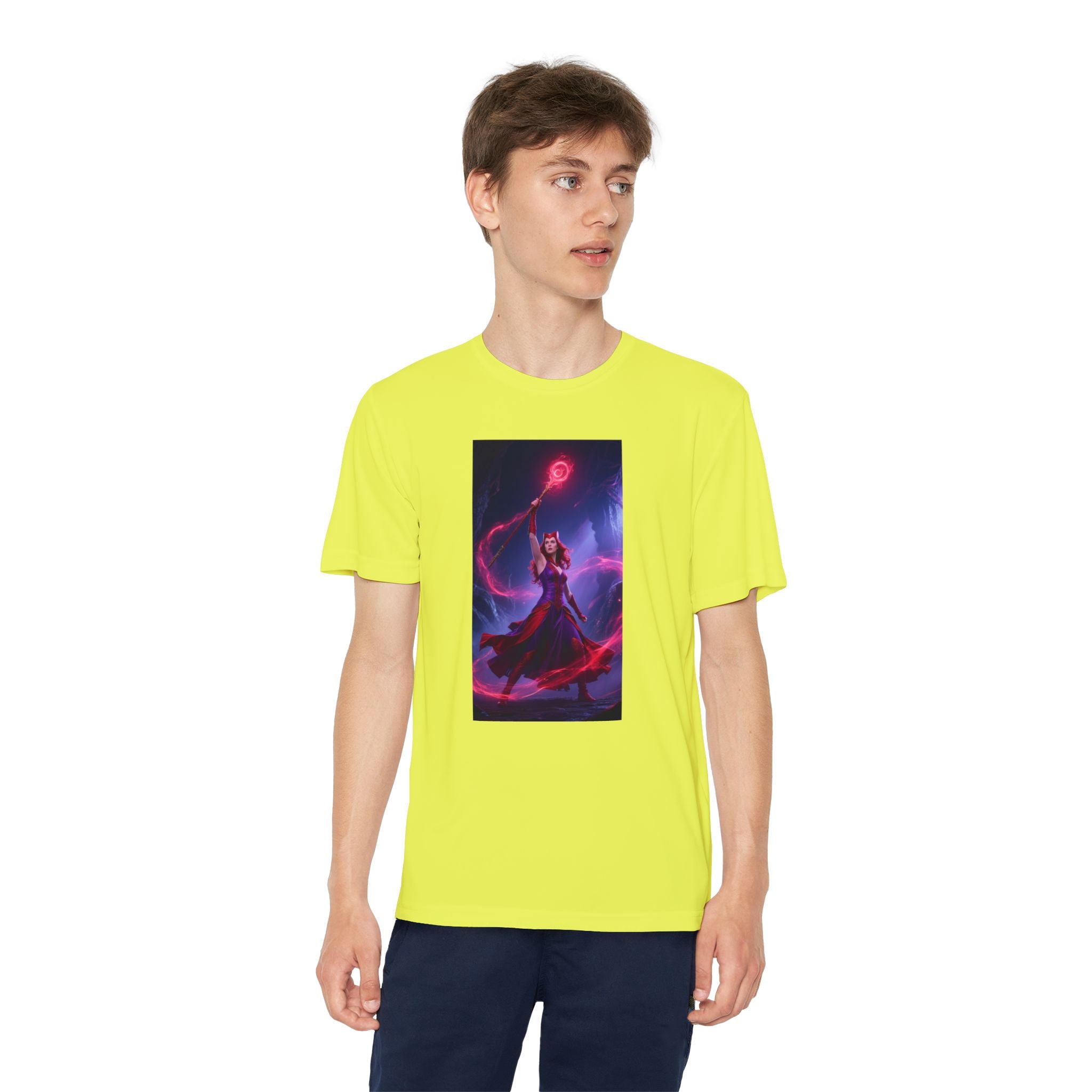Superhero Youth T-Shirt Sports Graphic Tee, Cool Athletic Shirt for Kids
