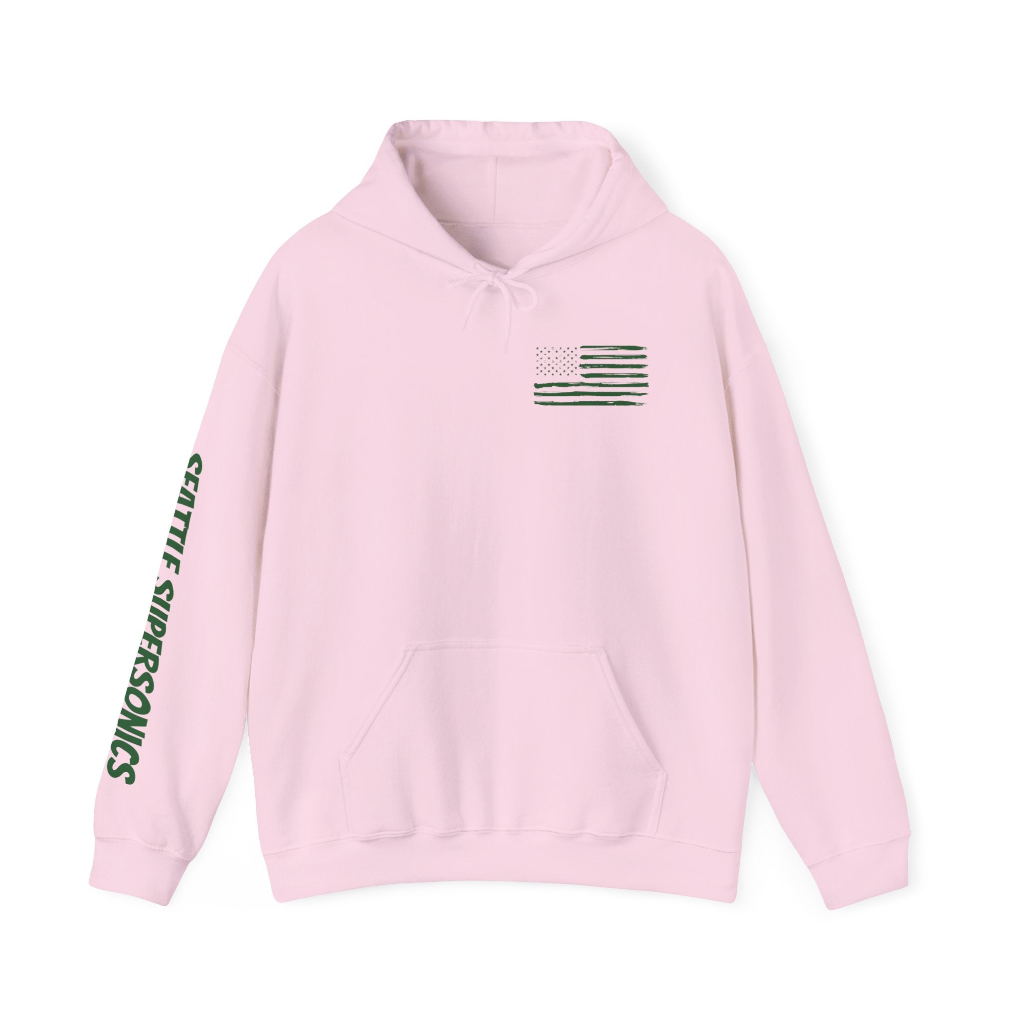 Seattle Supersonics Patriotic Hoodie
