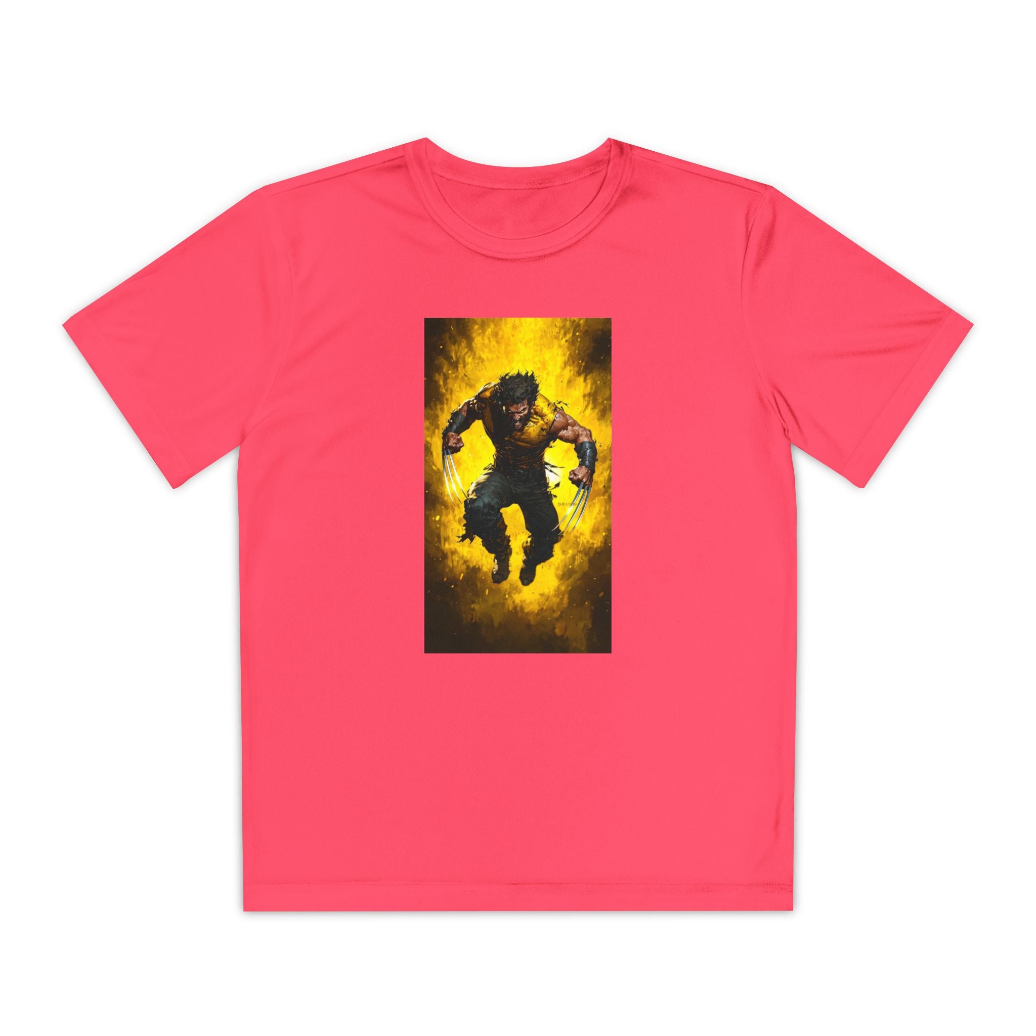 Wolverine Superhero Marvel Patriotic, Kids Graphic T-Shirt, Boys Hero Top, Girls Comic Book Clothing, Birthday