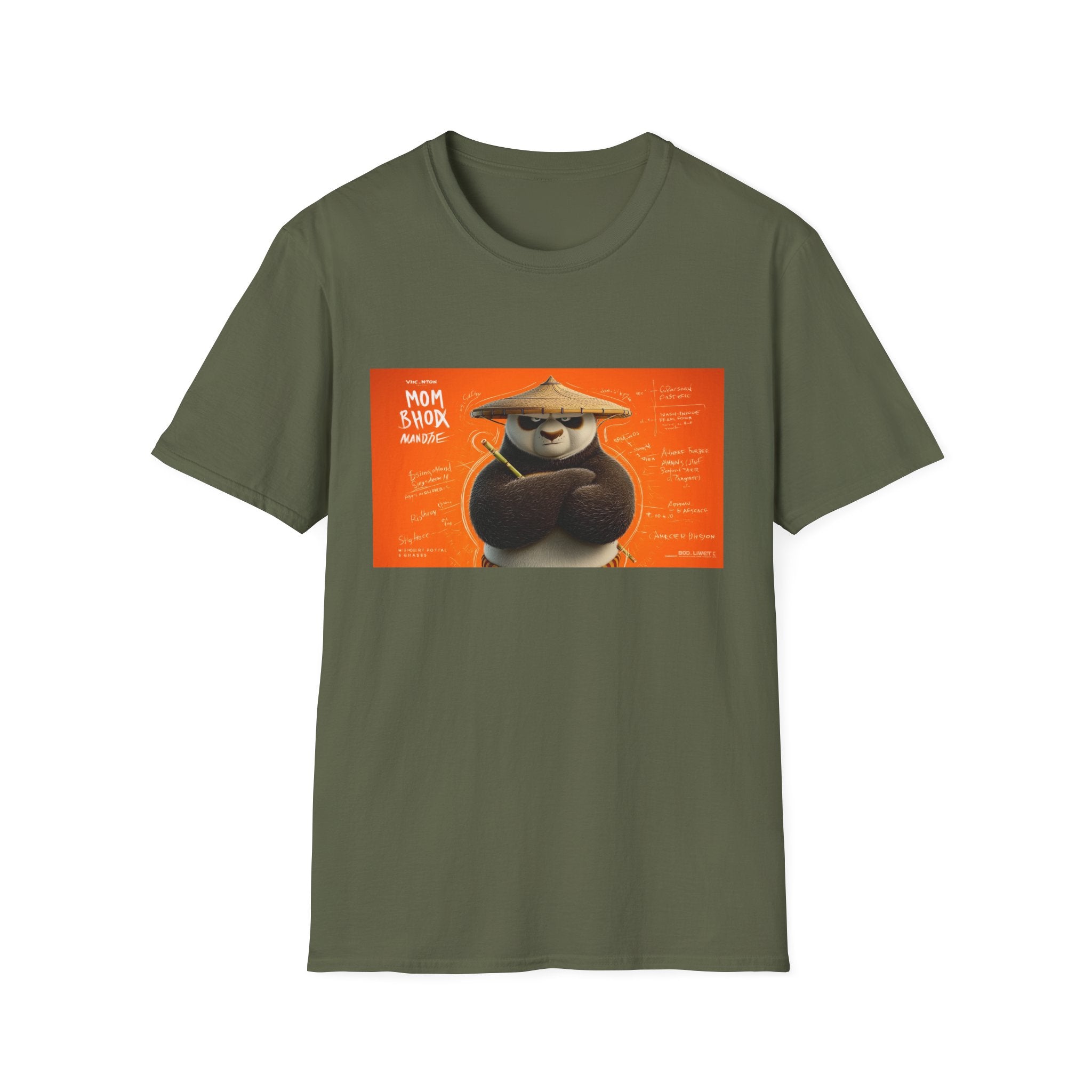 Kung Fu Panda Unisex Softstyle T-Shirt, DreamWorks Animation Youth Competitor Tee, Graphic Tee, Movie Fan Gift, Cult Classic Shirt, Comfy