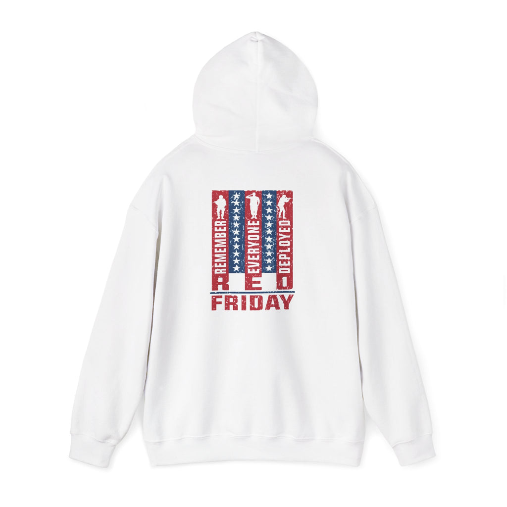 Red Friday Patriotic Hoodie Sweatshirt