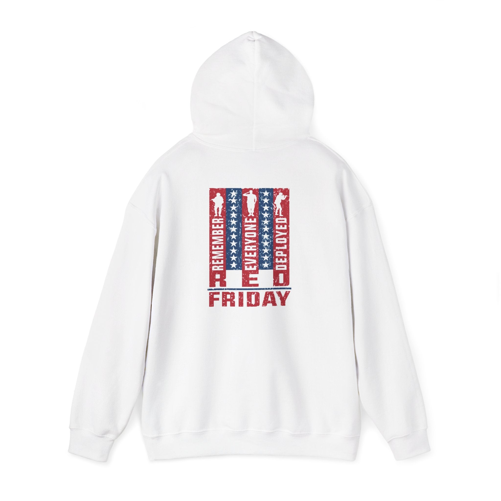 Red Friday Patriotic Hoodie Sweatshirt