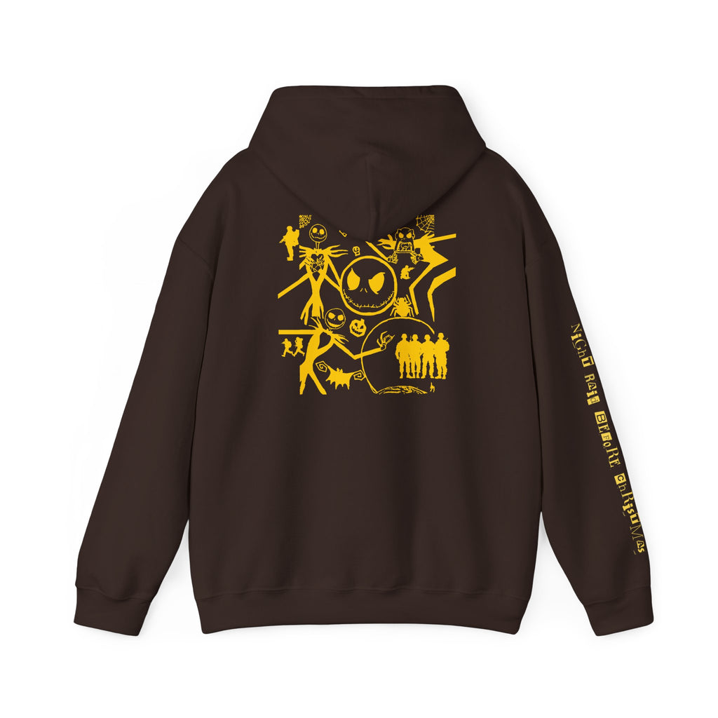 Night Raid Before Christmas Patriotic Hoodie Rebel Spirit Unisex Hoodie