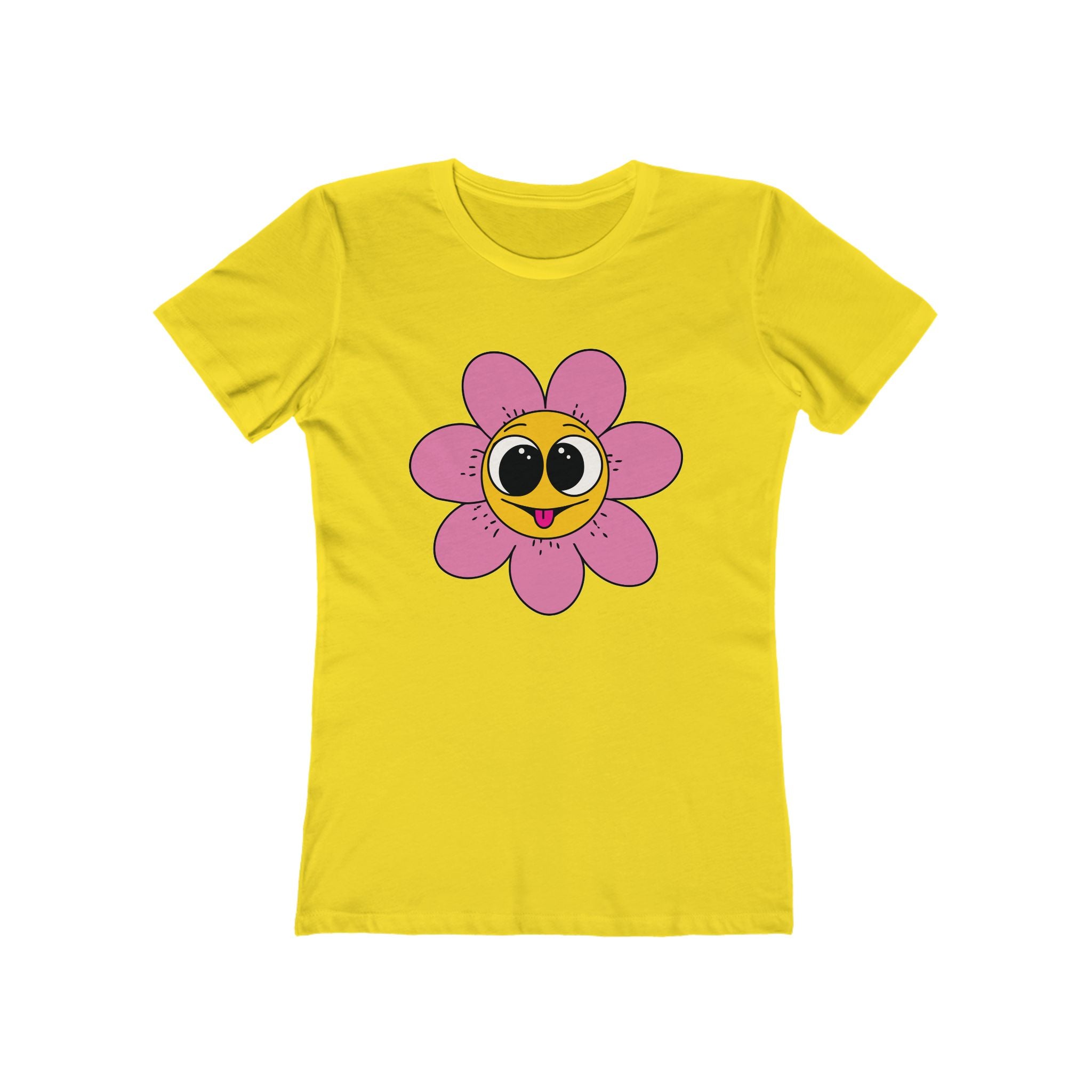 Flower Women's Tshirt, Floral Graphic Tee, Casual Top for Her, Spring Blossom Shirt, Botanical Print Blouse
