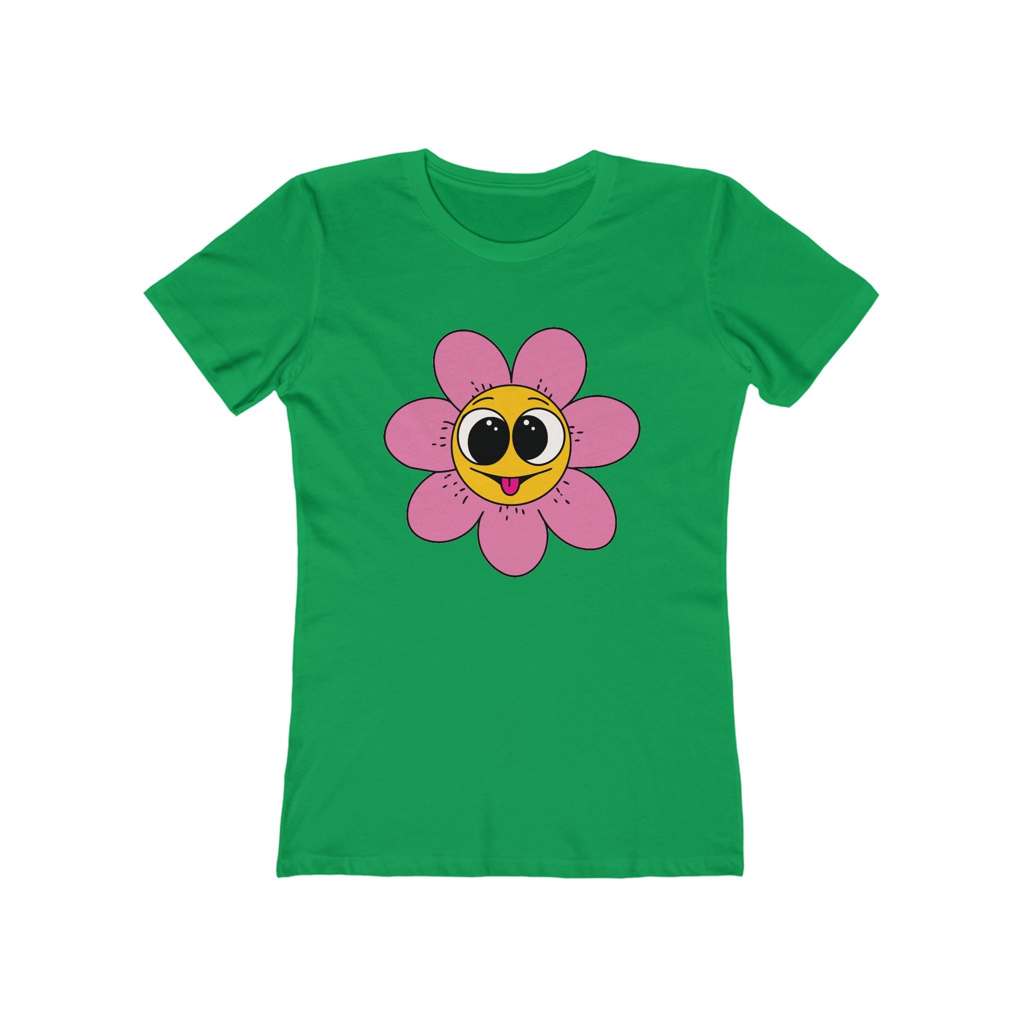 Flower Women's Tshirt, Floral Graphic Tee, Casual Top for Her, Spring Blossom Shirt, Botanical Print Blouse