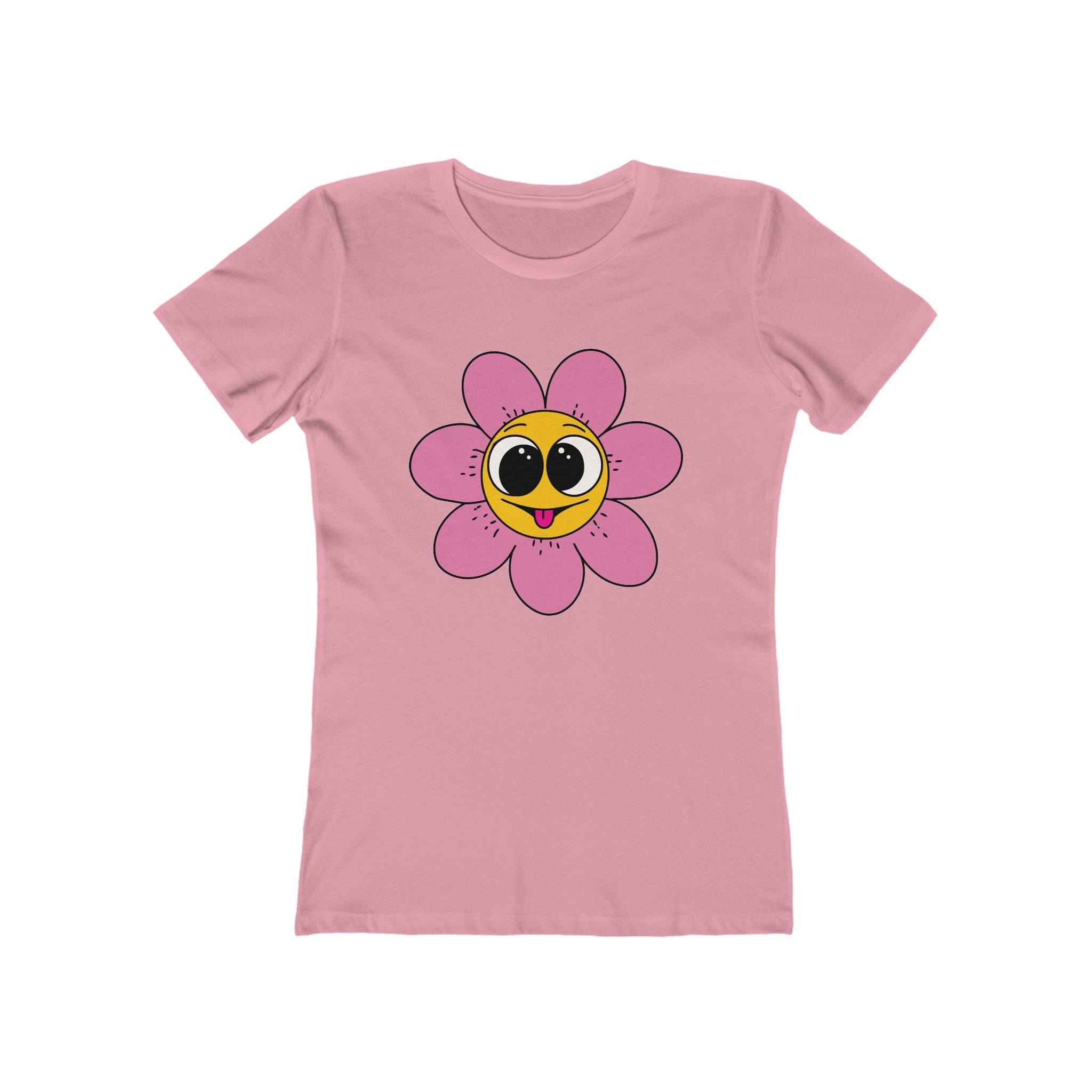 Flower Women's Tshirt, Floral Graphic Tee, Casual Top for Her, Spring Blossom Shirt, Botanical Print Blouse