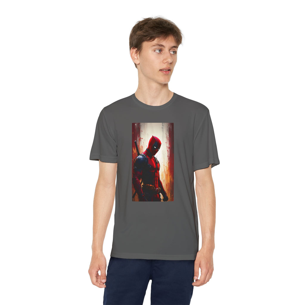 Deadpool Superhero Marvel Patriotic, Kids Graphic T-Shirt, Boys Hero Top, Girls Comic Book Clothing, Birthday