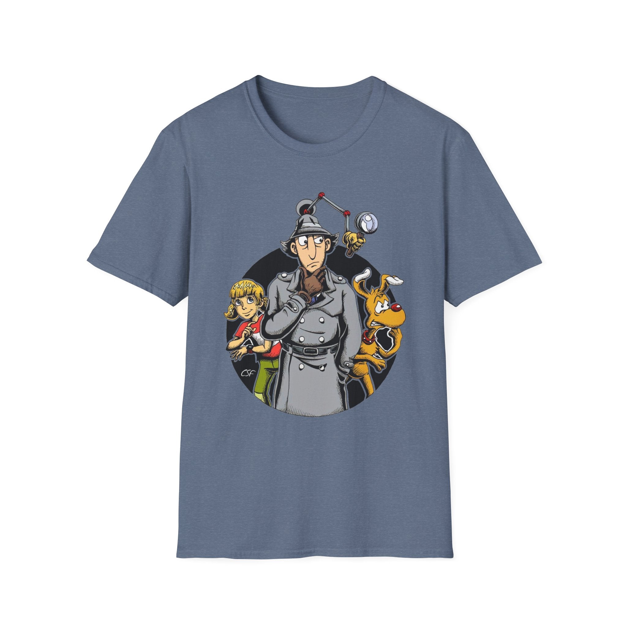 Retro Inspector Gadgets TV Cartoon T-Shirt