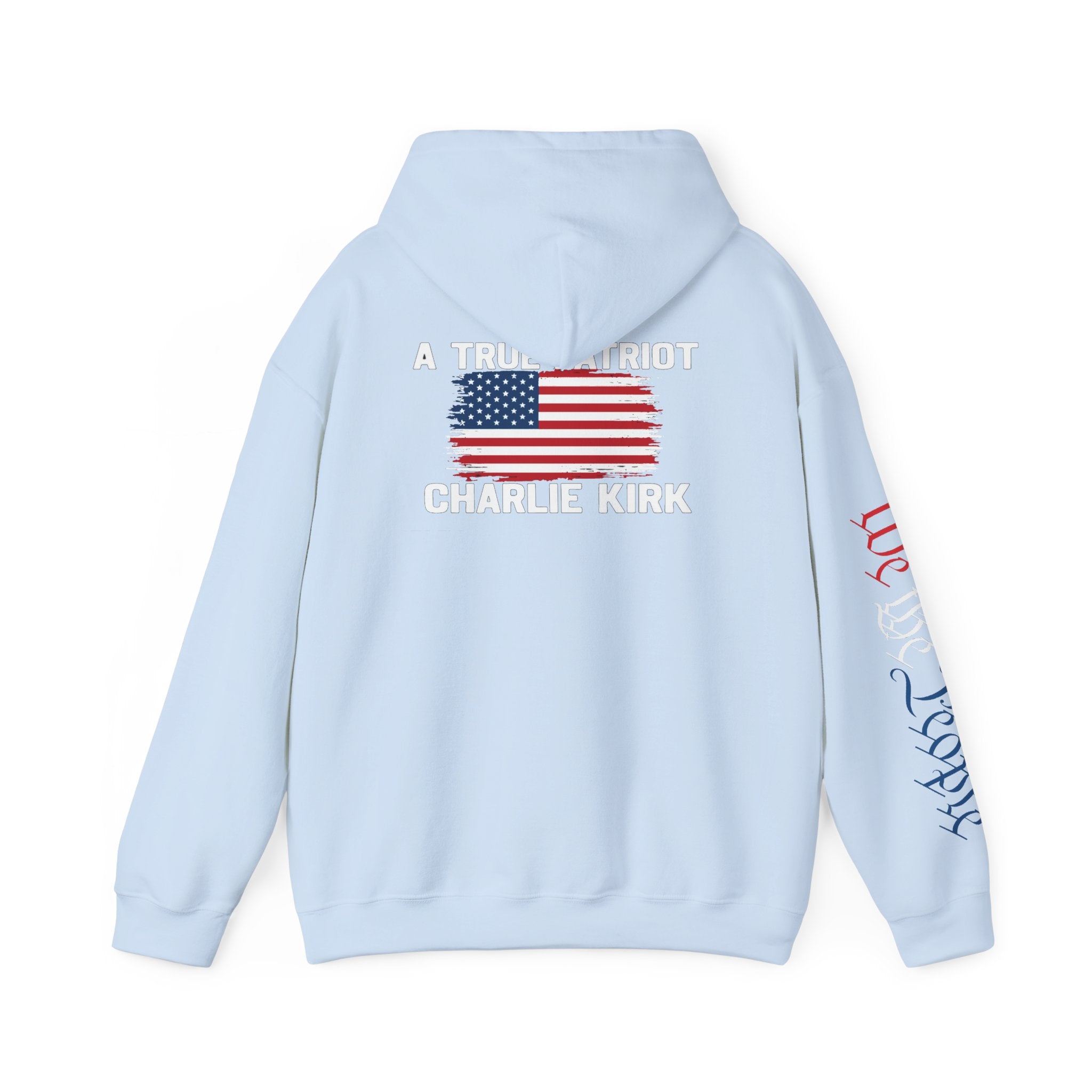 Charlie kirk Patriotic Hoodie Rebel Spirit Unisex Hoodie