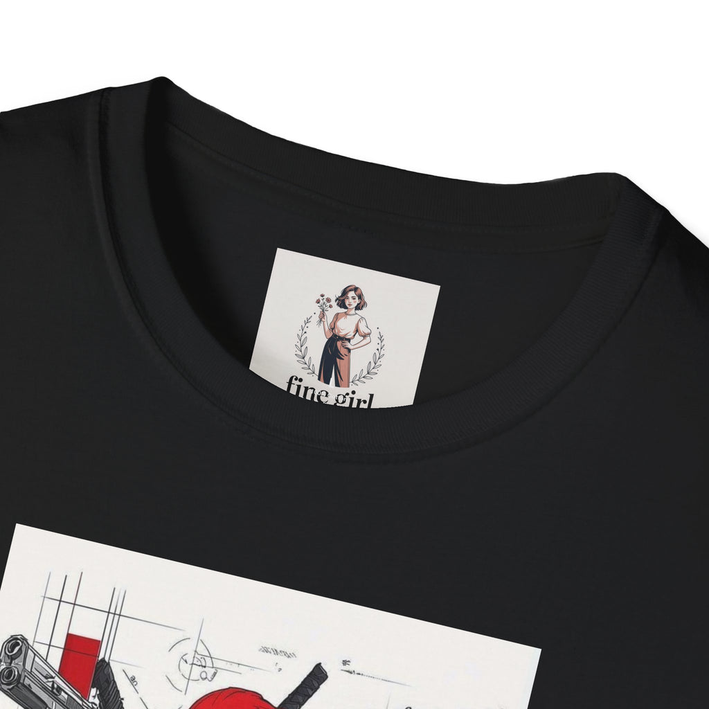 Deadpool Hero Unisex Softstyle T-Shirt