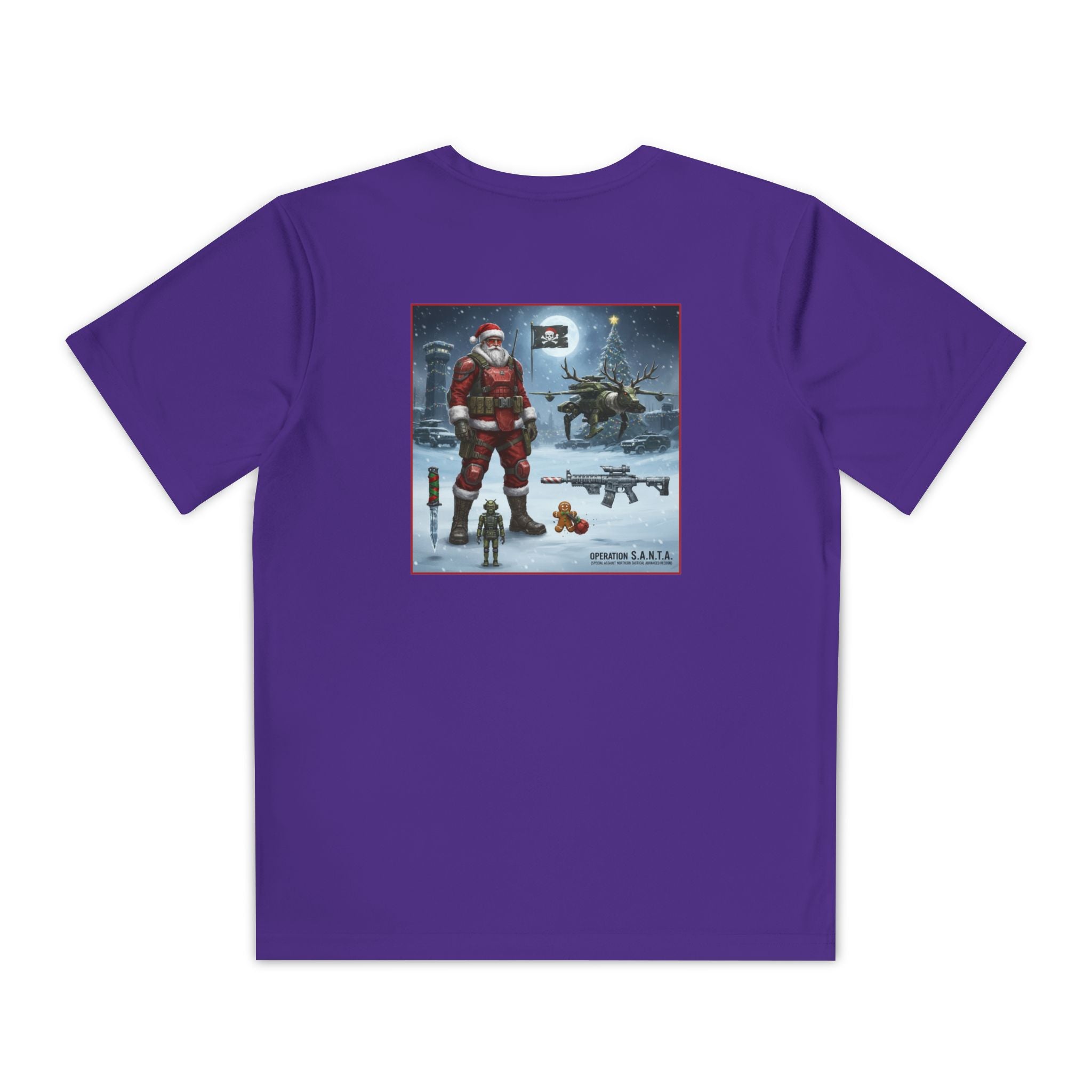 Yule Guard Patriotic Christmas Holiday ~ Youth T-Shirt, Unisex Softstyle T-Shirt