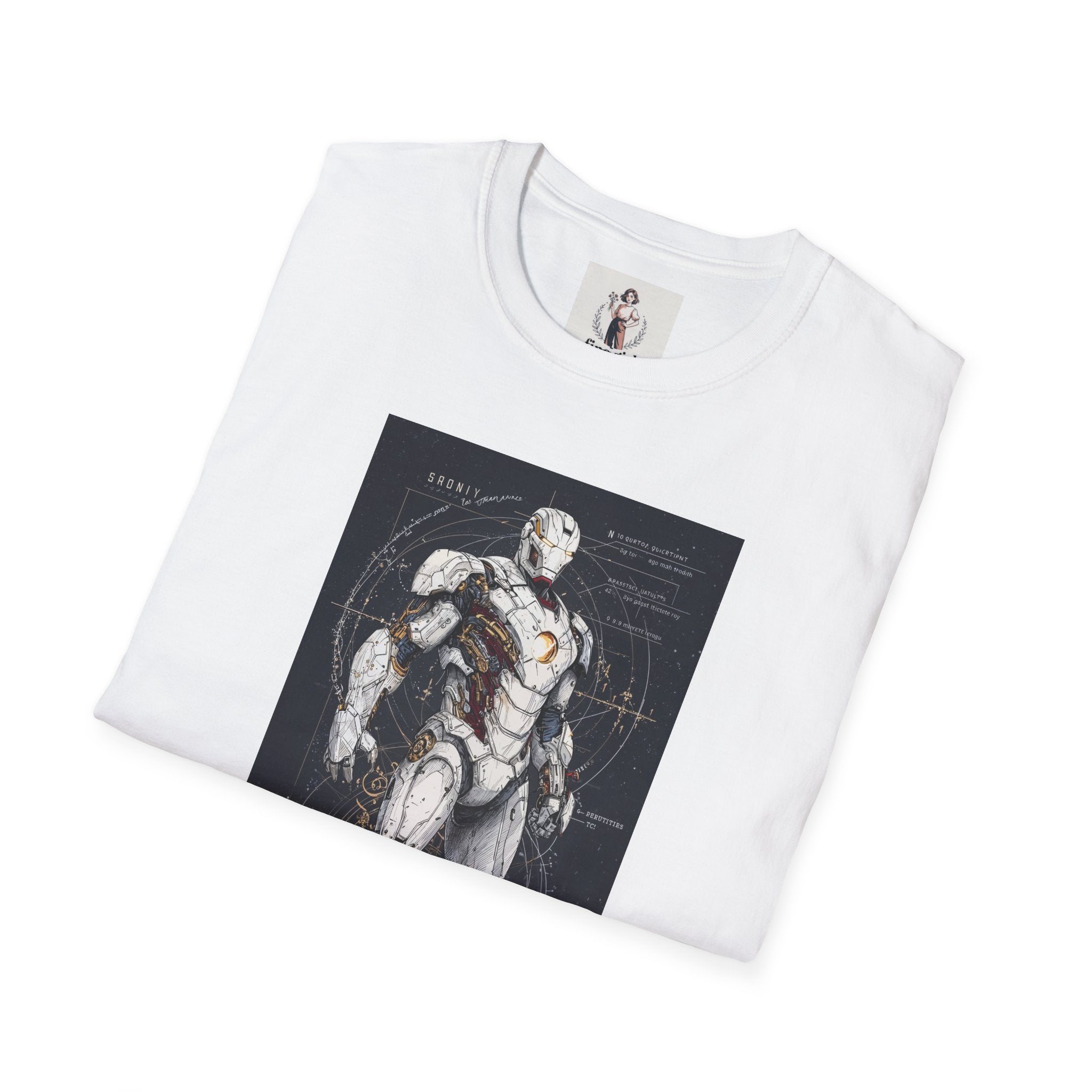 Ironman Superhero Marvel Unisex Softstyle T-Shirt, Comic Book Tee, Geeky Clothing, Cosplay Costume Top