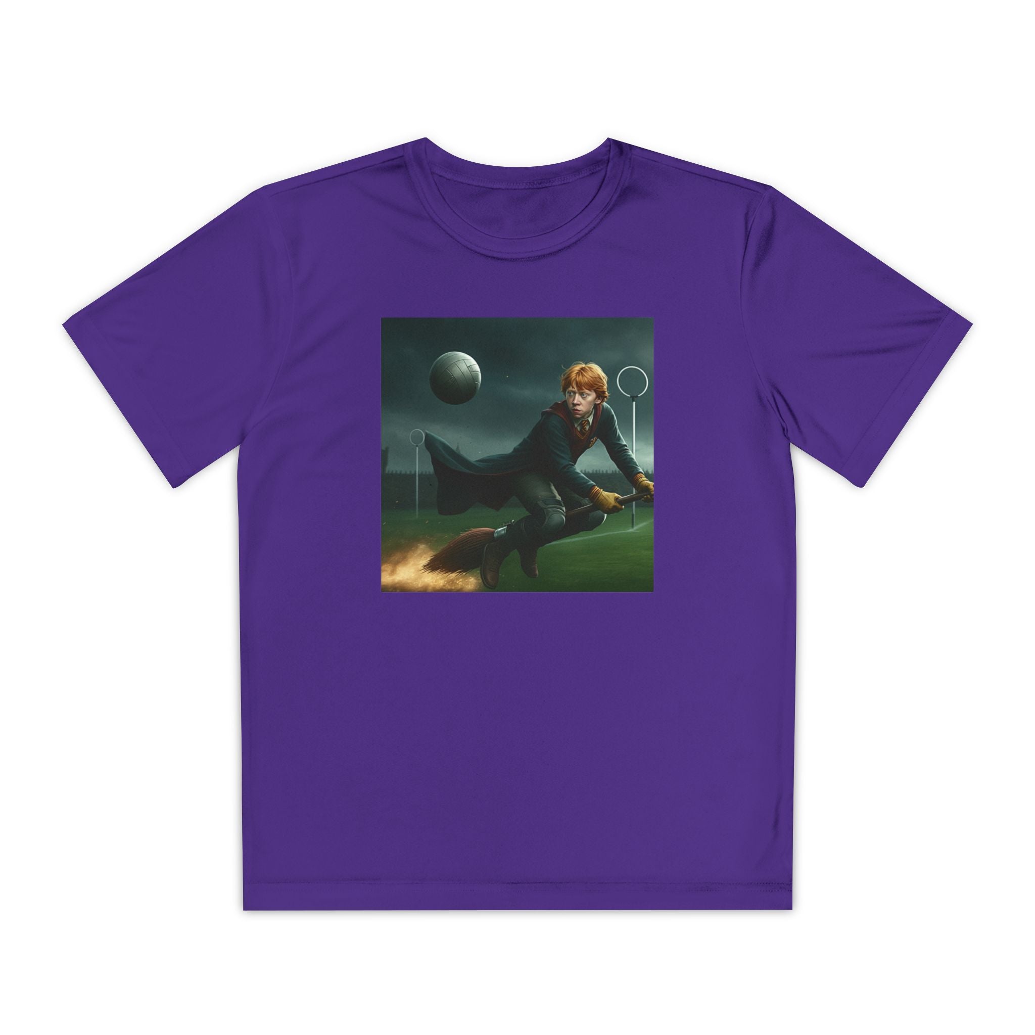 Youth Competitor Tee - Harry Potter, Wizard School Shirt, Magical Kids Top, Hogwarts Fan Gift, Sorcerer's Stone T-Shirt