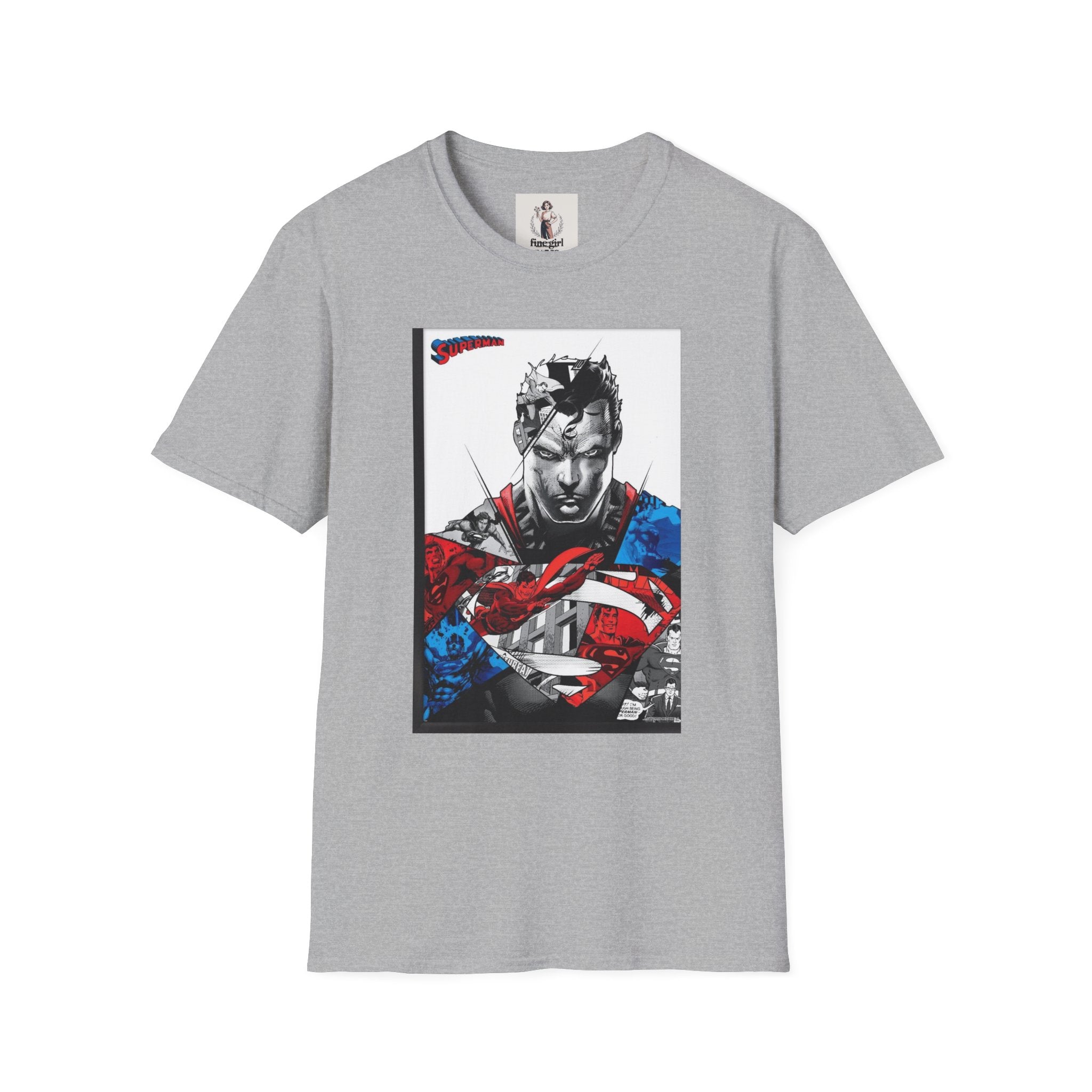 Superman Hero Unisex Softstyle T-Shirt