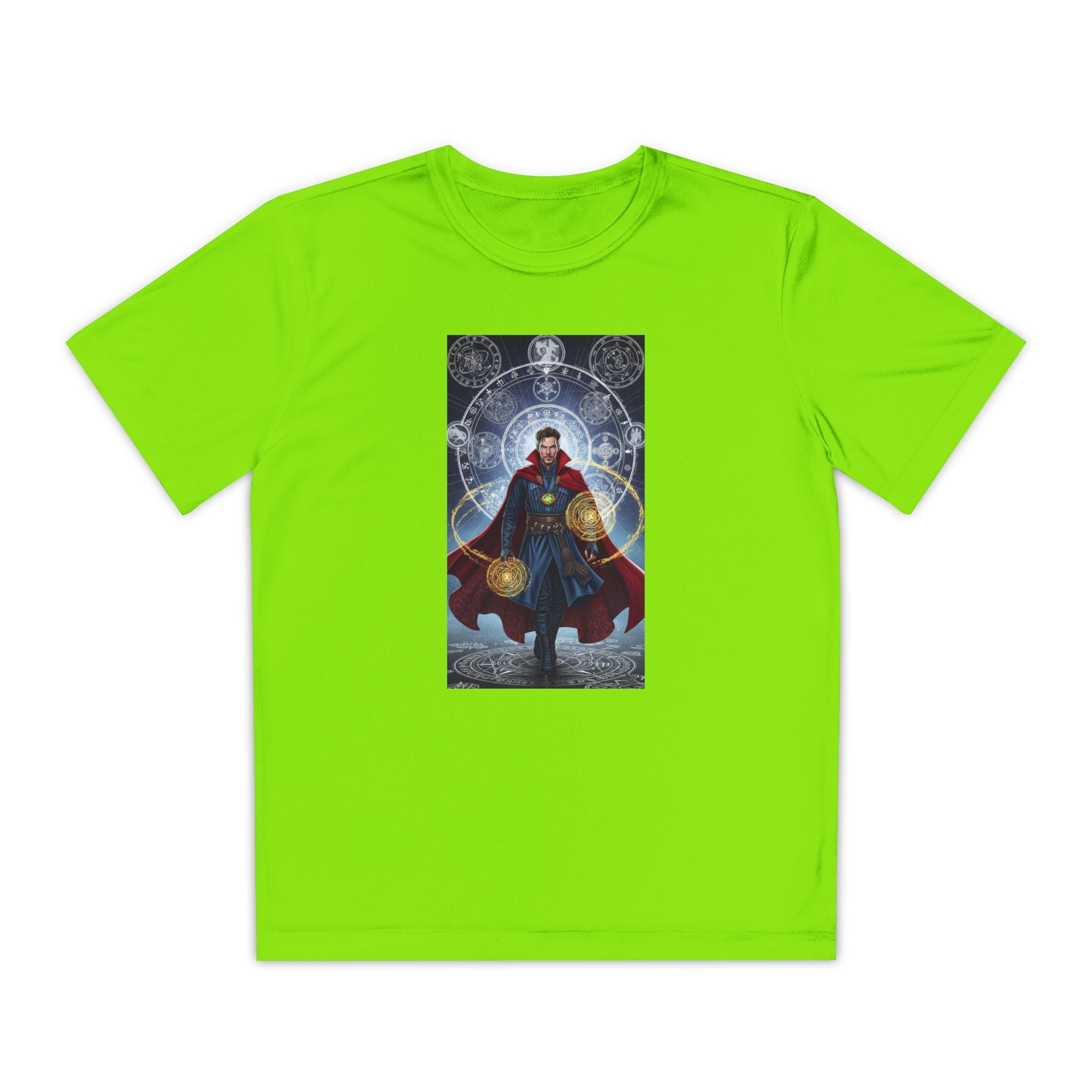 Superhero Youth T-Shirt Sports Graphic Tee, Cool Athletic Shirt for Kids, Perfect for Sports Events, Team Spirit