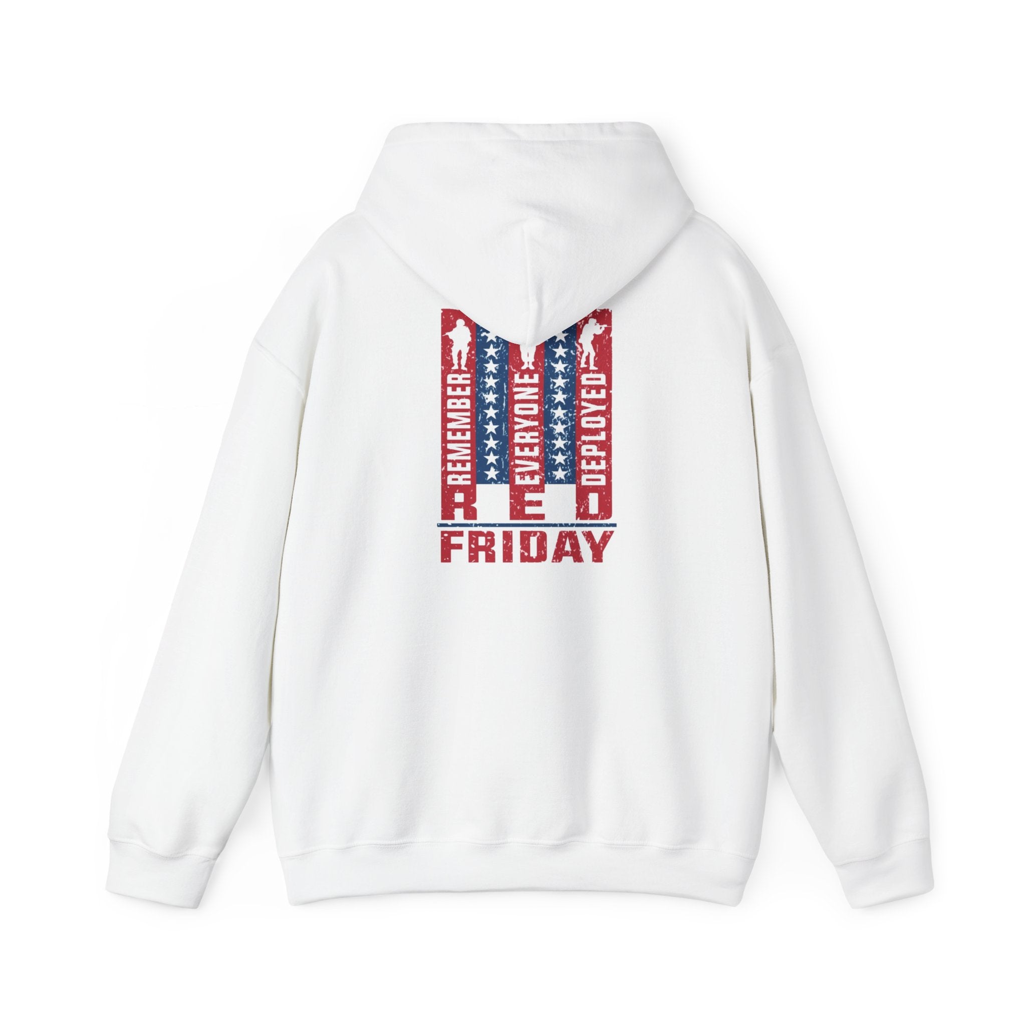 Red Friday Patriotic Hoodie Sweatshirt