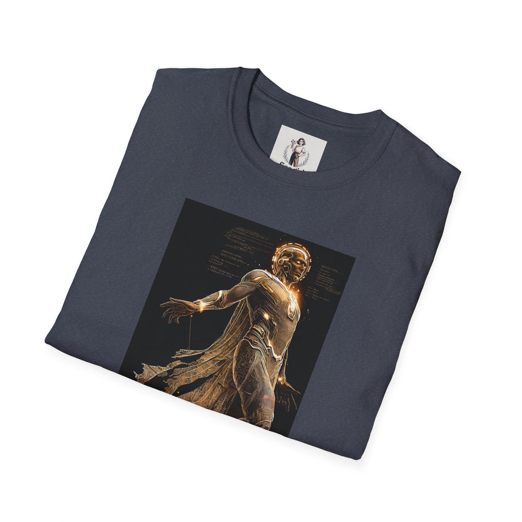 Vison Superhero Marvel Unisex Softstyle T-Shirt, Comic Book Tee, Geeky Clothing, Cosplay Costume Top