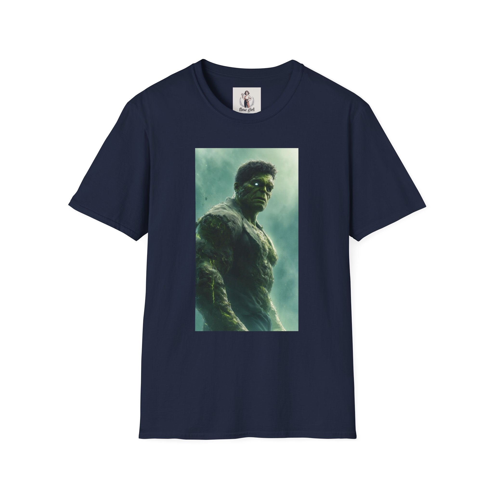 The Incredible Hulk Superhero Marvel Unisex Softstyle T-Shirt, Comic Book Tee, Geeky Clothing, Cosplay Costume Top
