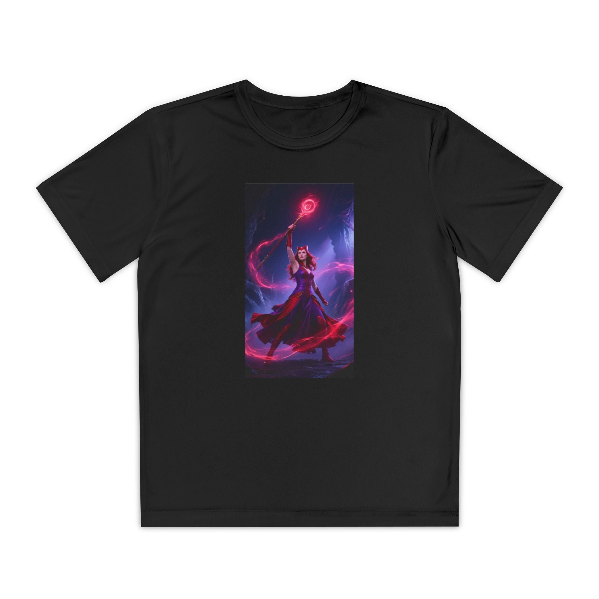 Superhero Youth T-Shirt Sports Graphic Tee, Cool Athletic Shirt for Kids