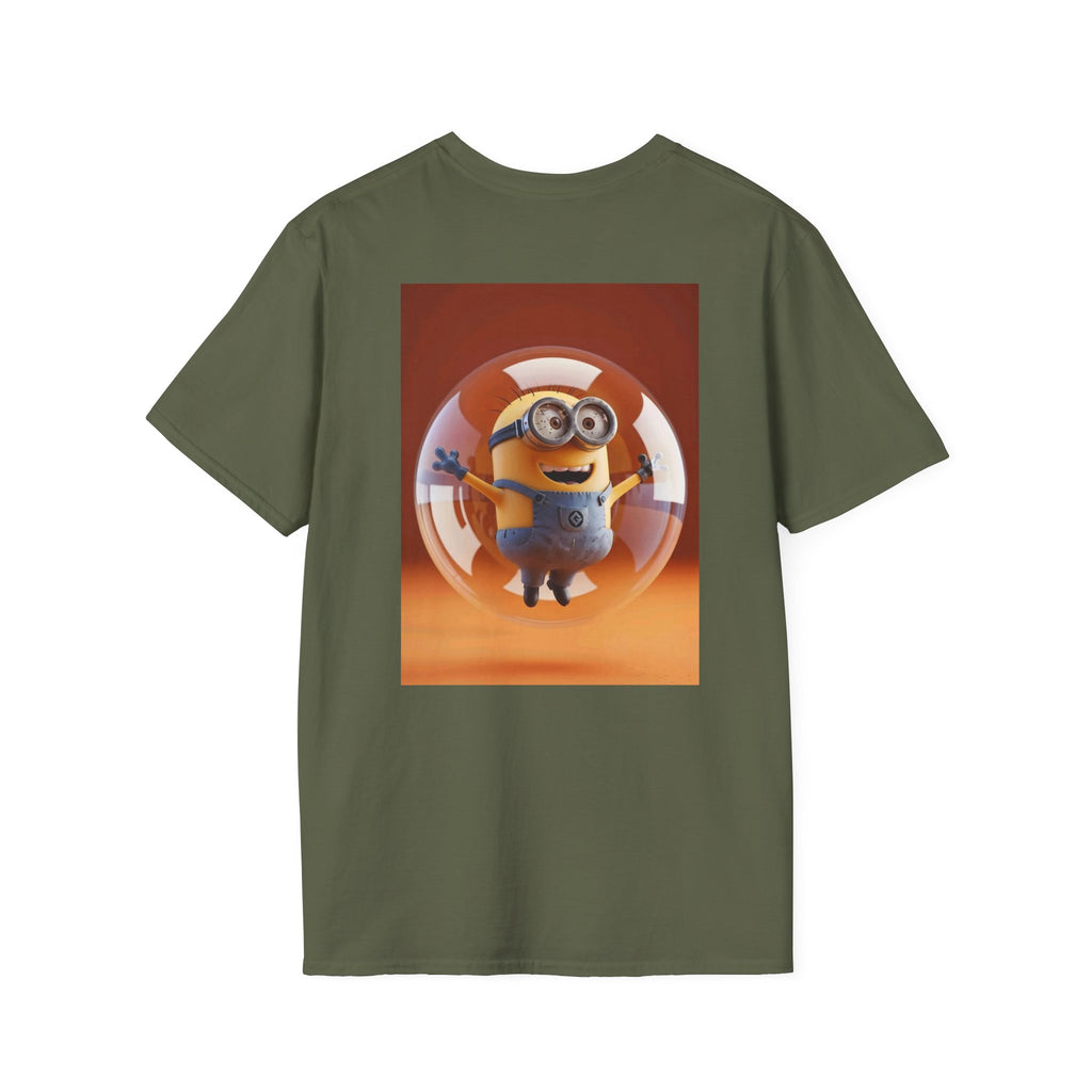 Minions Despicable Me Youth T-Shirt Gru Movie Fan Tee, Unisex Softstyle Shirt, Kids Birthday Gift, Cartoon Character Top, Funny Graphic Tee