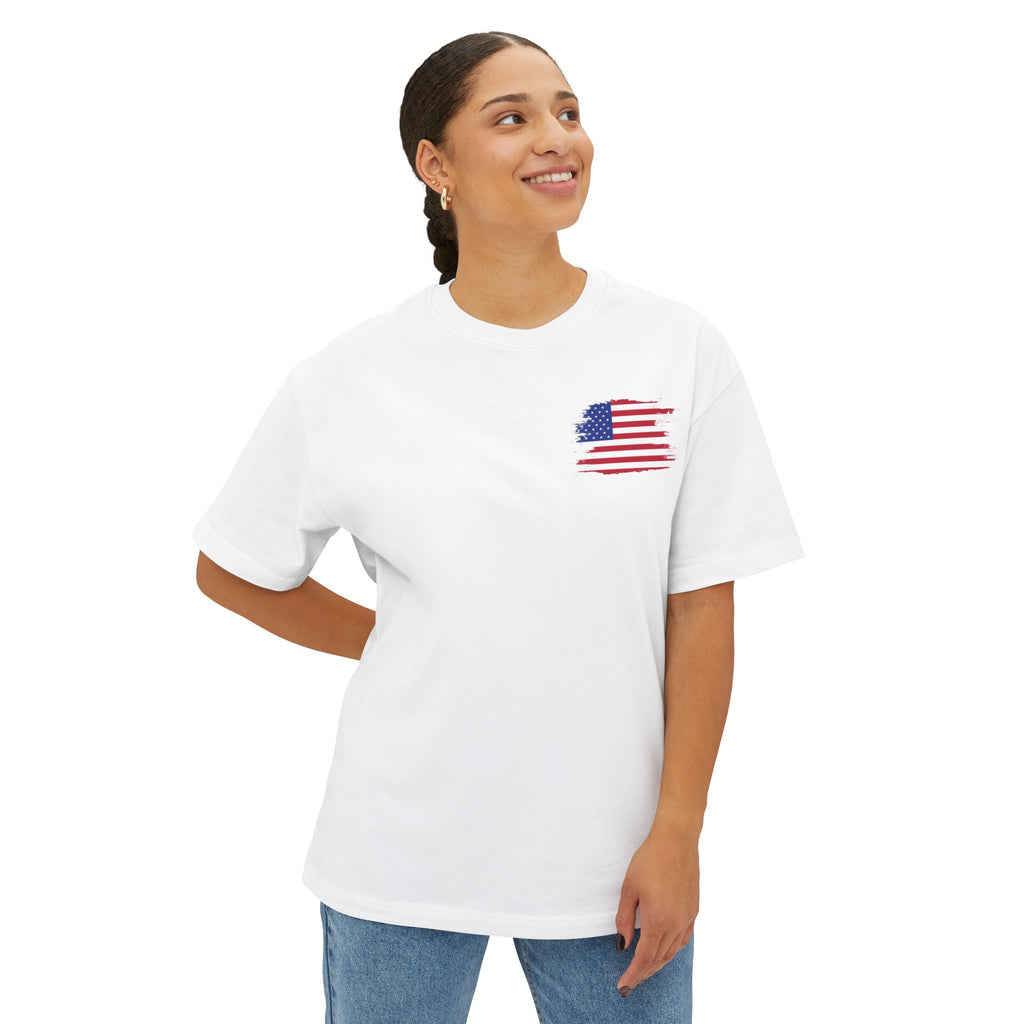 Charlie Kirk Unisex Oversized Boxy Tee