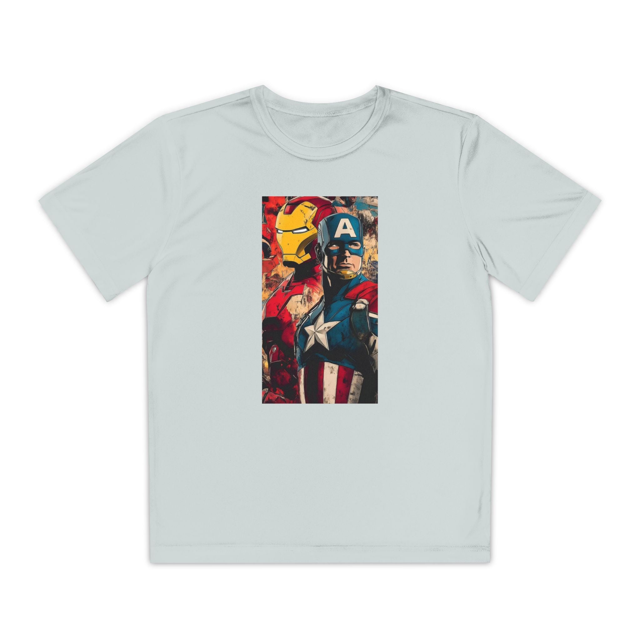 Advengers Youth T-Shirt Sports Graphic Tee, Cool Athletic Shirt for Kids, Perfect for Sports Events, Team Spirit