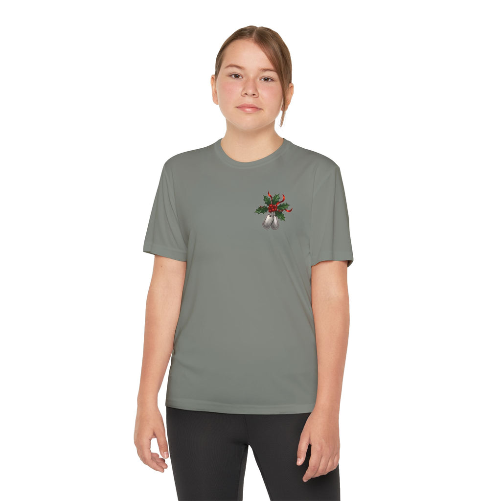 Yule Guard Patriotic Christmas Holiday ~ Youth T-Shirt, Unisex Softstyle T-Shirt