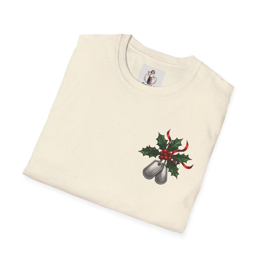 Yule Guard Patriotic Christmas Holiday ~ Unisex Softstyle T-Shirt