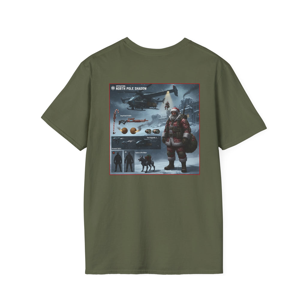 Yule Guard Patriotic Christmas Holiday ~ Unisex Softstyle T-Shirt