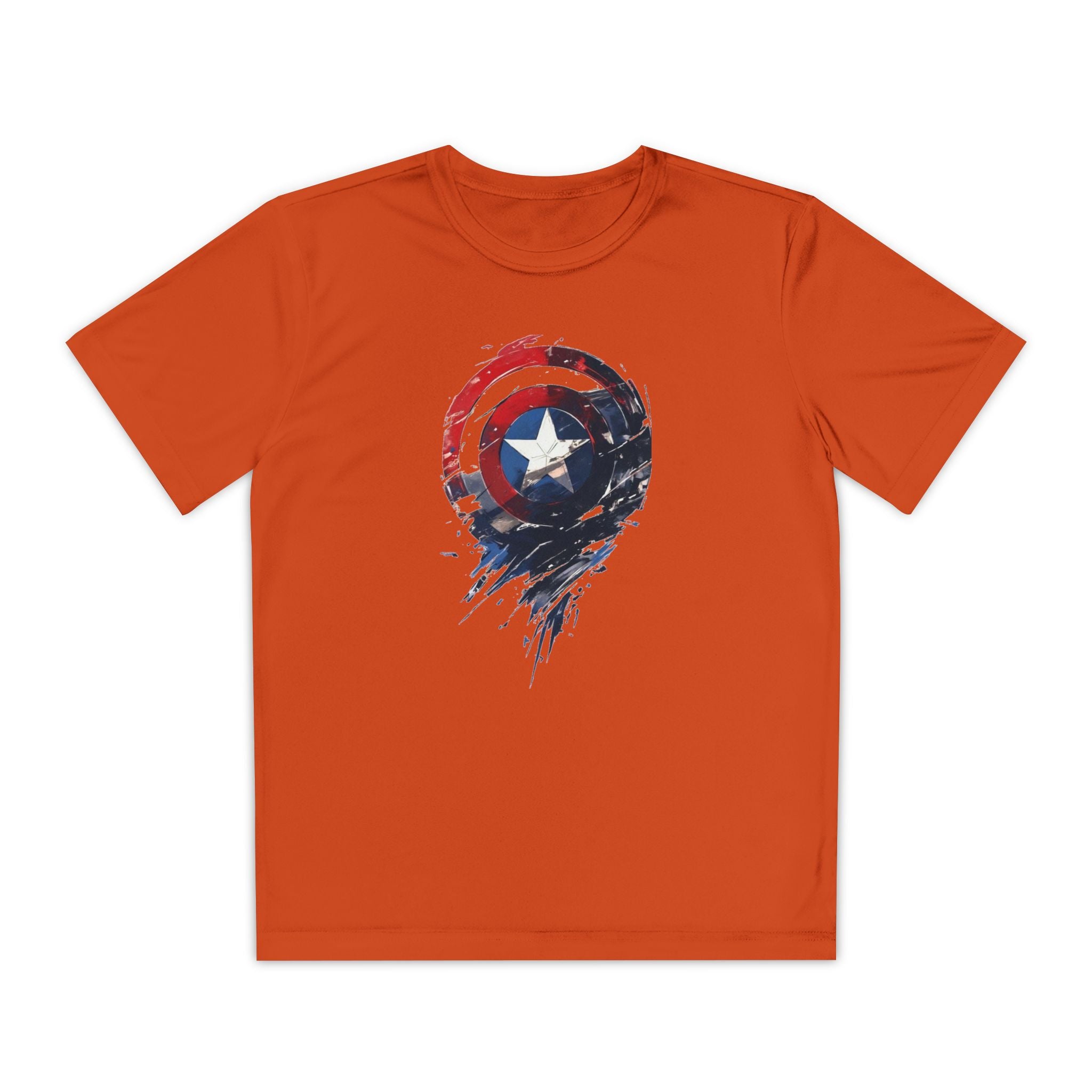 Advengers Youth T-Shirt Sports Graphic Tee, Cool Athletic Shirt for Kids