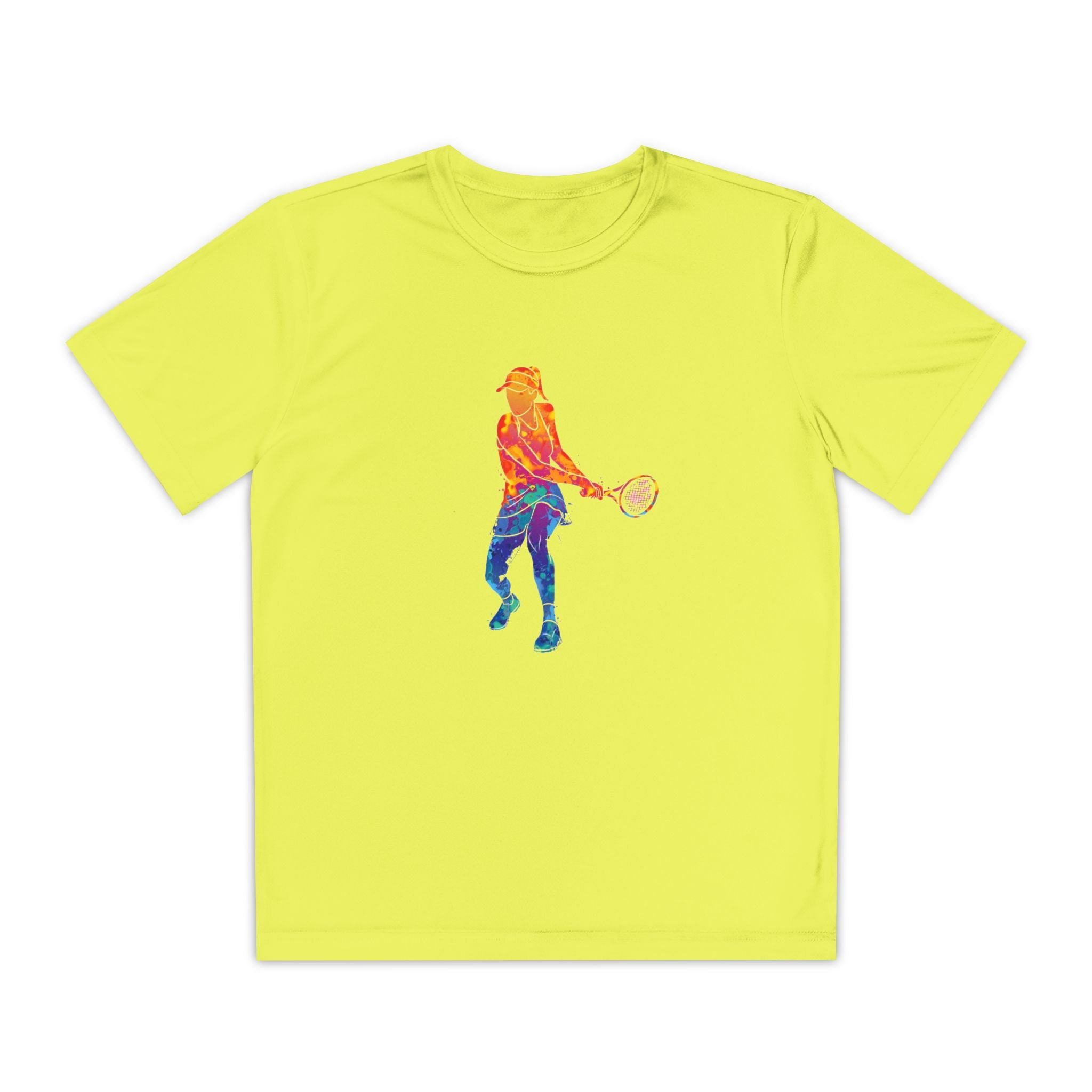 Tennis Youth Sports Graphic Tee, Cool Athletic Shirt for Kids, Perfect for Sports Events, Team Spirit, Birthday Gift, Summer Activities