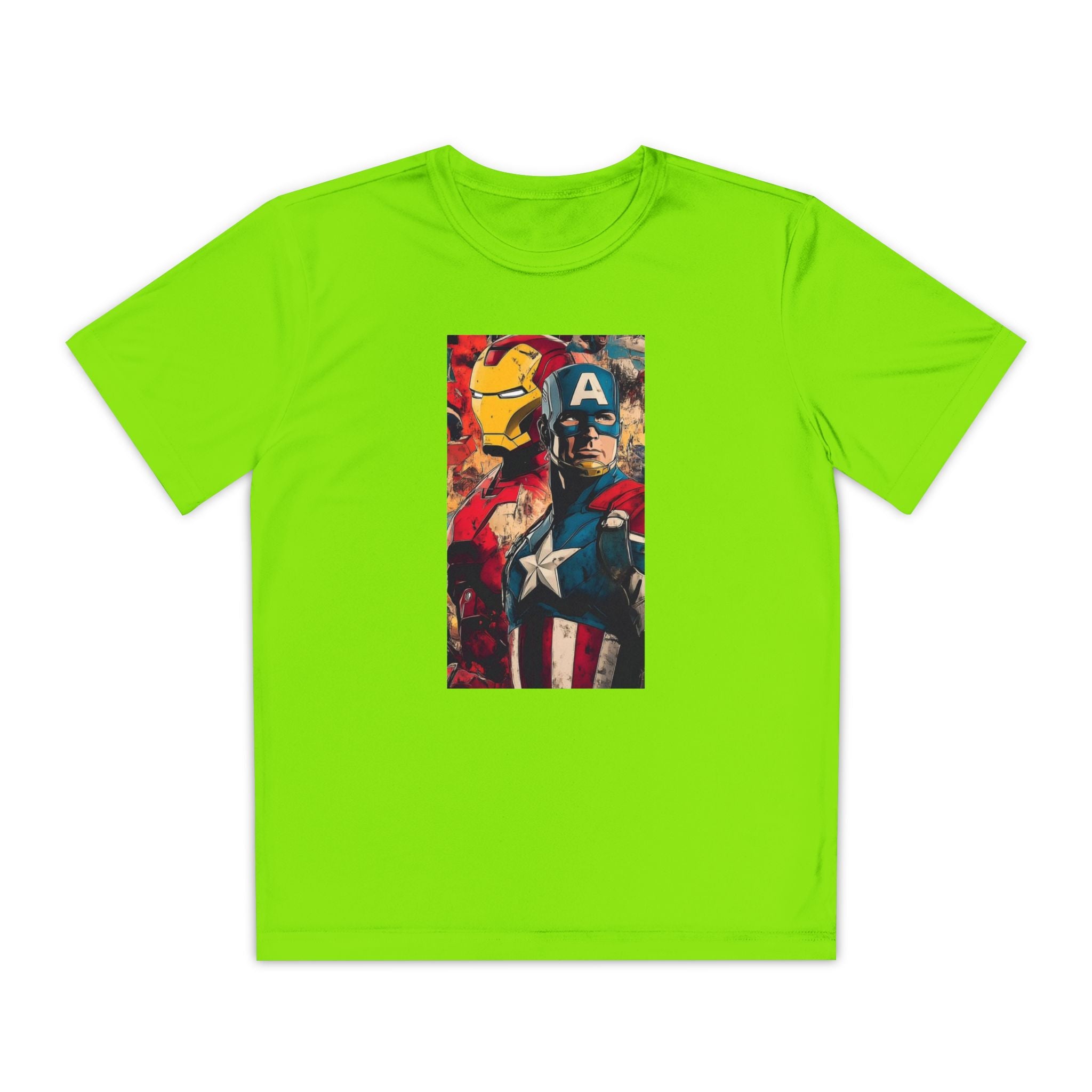 Advengers Youth T-Shirt Sports Graphic Tee, Cool Athletic Shirt for Kids, Perfect for Sports Events, Team Spirit