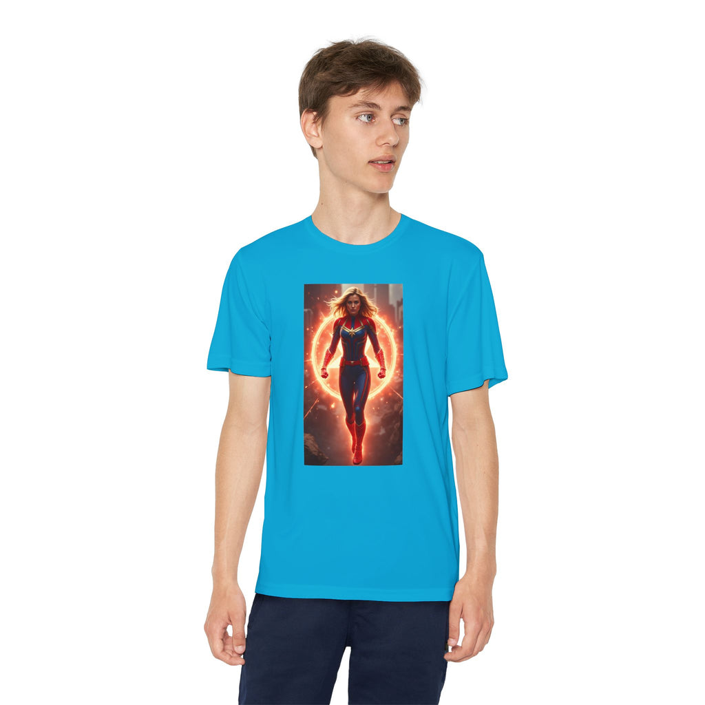 Advengers Youth T-Shirt Sports Graphic Tee, Cool Athletic Shirt for Kids, Perfect for Sports Events, Team Spirit