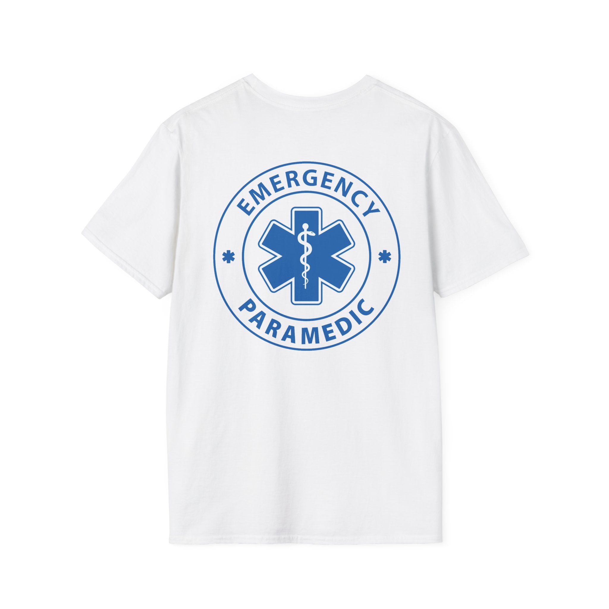 Paramedic Patriotic T-Shirt - USA Flag Tee, Fourth of July Shirt, American Pride Top, Independence Day Apparel, Red White Blue
