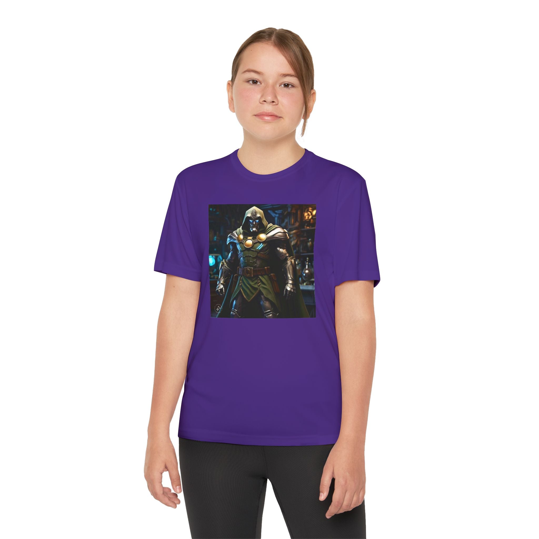 Dr Doom Superhero Marvel Patriotic, Kids Graphic T-Shirt, Boys Hero Top, Girls Comic Book Clothing, Birthday