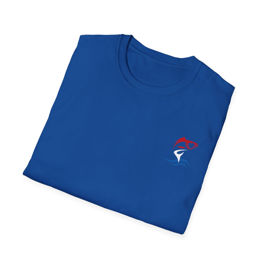 Patriotic Fishing Tshirt, American Flag Tee, 4th of July Shirt, USA Independence Day Top, Patriotic Graphic Tee, Unisex Patriotic