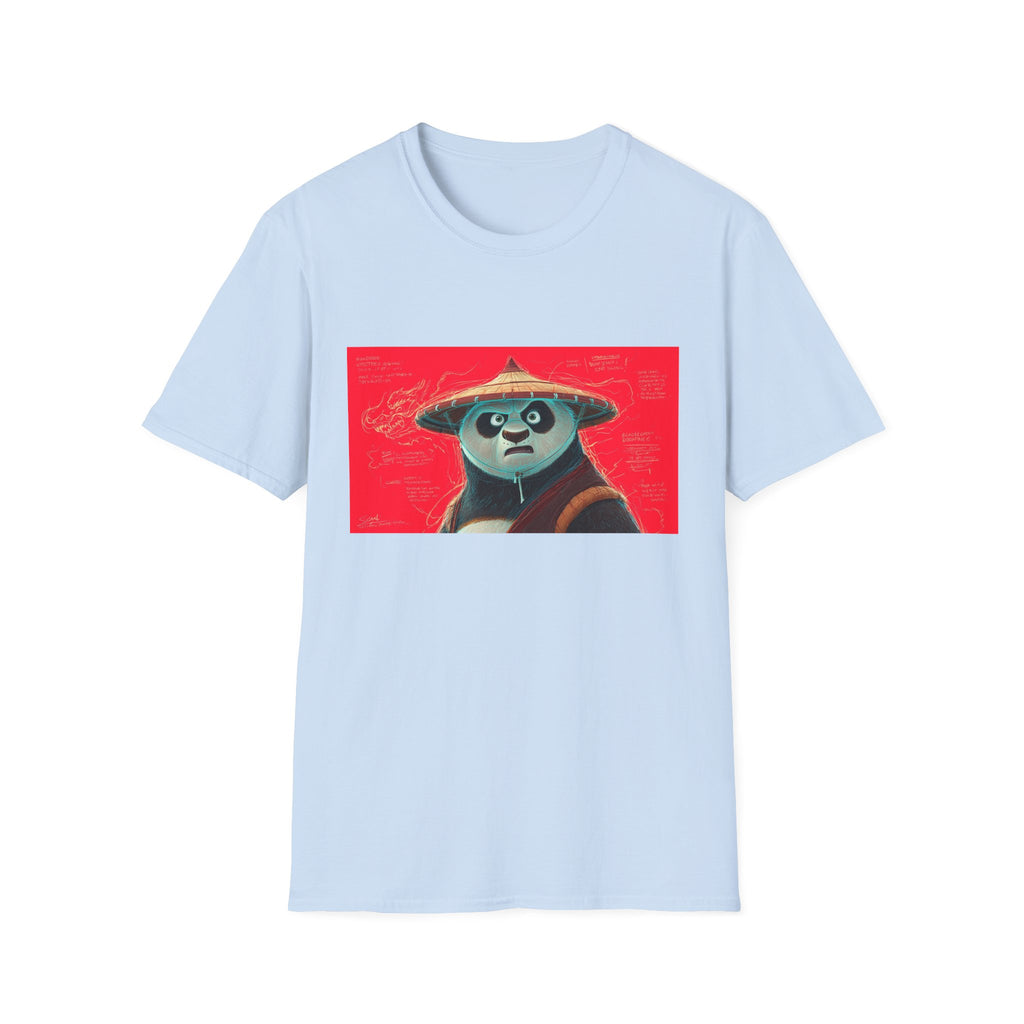 Kung Fu Panda Unisex Softstyle T-Shirt, DreamWorks Animation Youth Competitor Tee, Graphic Tee, Movie Fan Gift, Cult Classic Shirt, Comfy