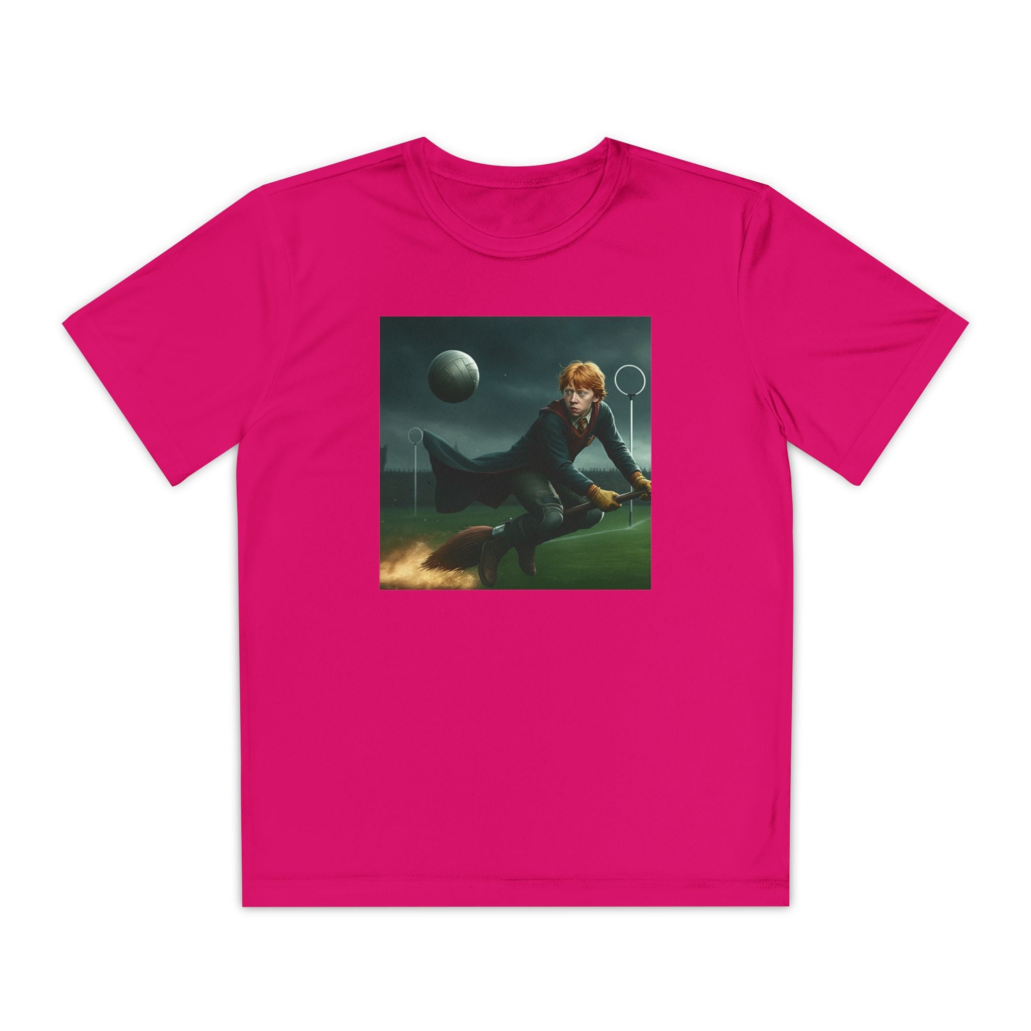 Youth Competitor Tee - Harry Potter, Wizard School Shirt, Magical Kids Top, Hogwarts Fan Gift, Sorcerer's Stone T-Shirt