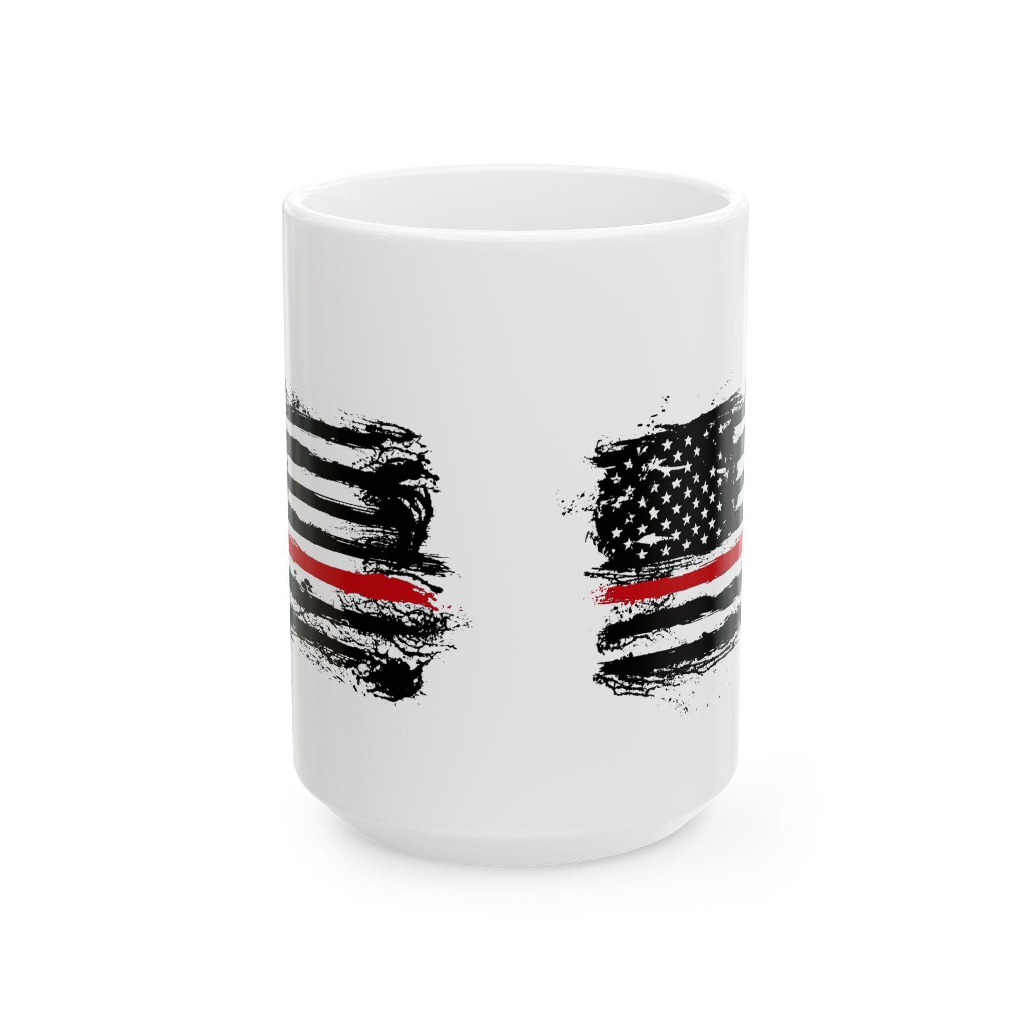 Thin Red Line Flag Patriotic Coffee  & Tea Mug