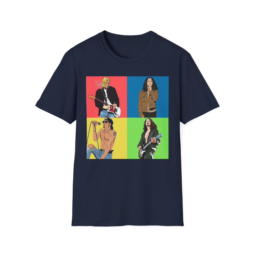 Grunge Music Music Logo T-Shirt