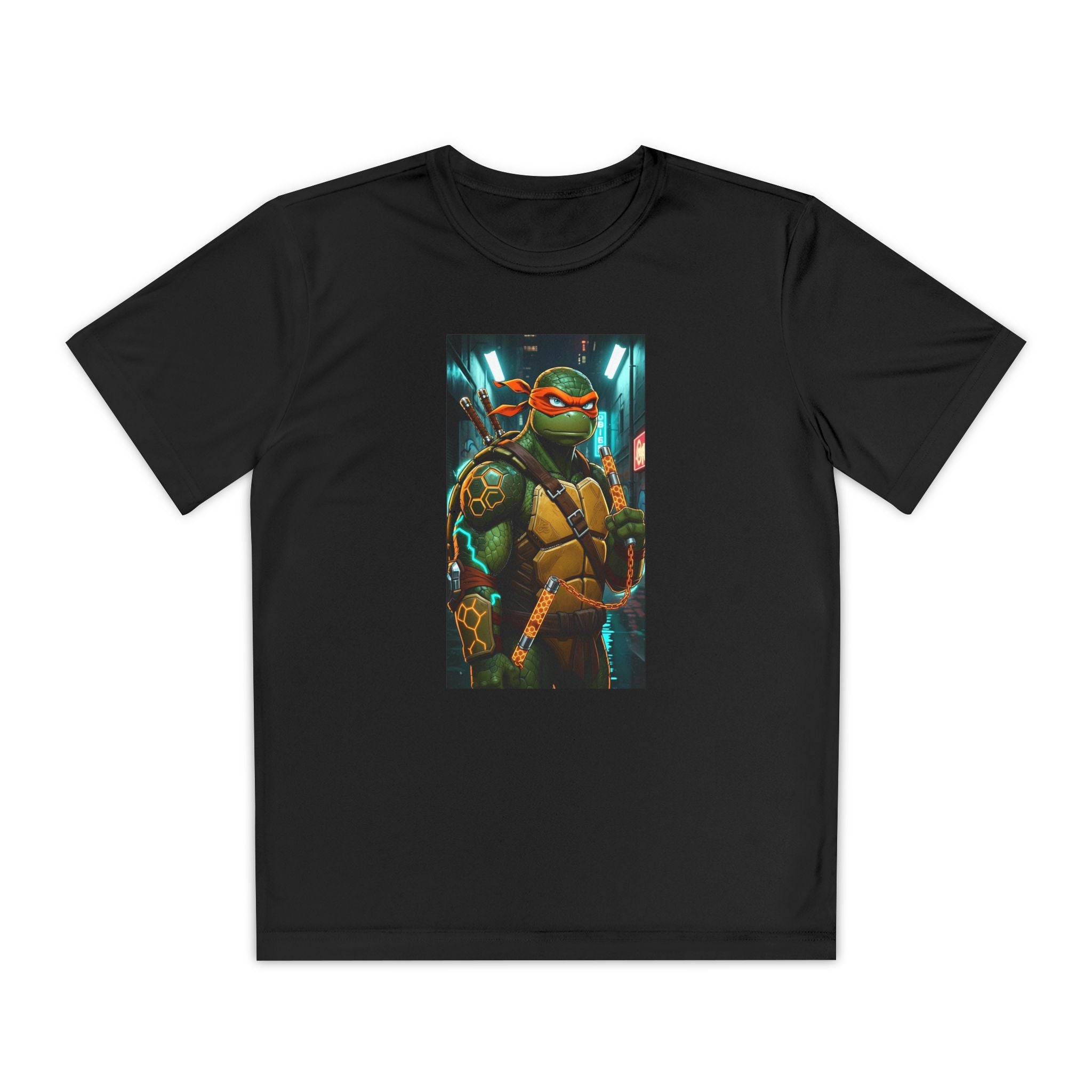 Teenage Mutant Ninja Turtles, Graphic Print Shirt, Kids T-shirt, Cartoon Character Top, Retro Tee, Birthday Gift Shirt