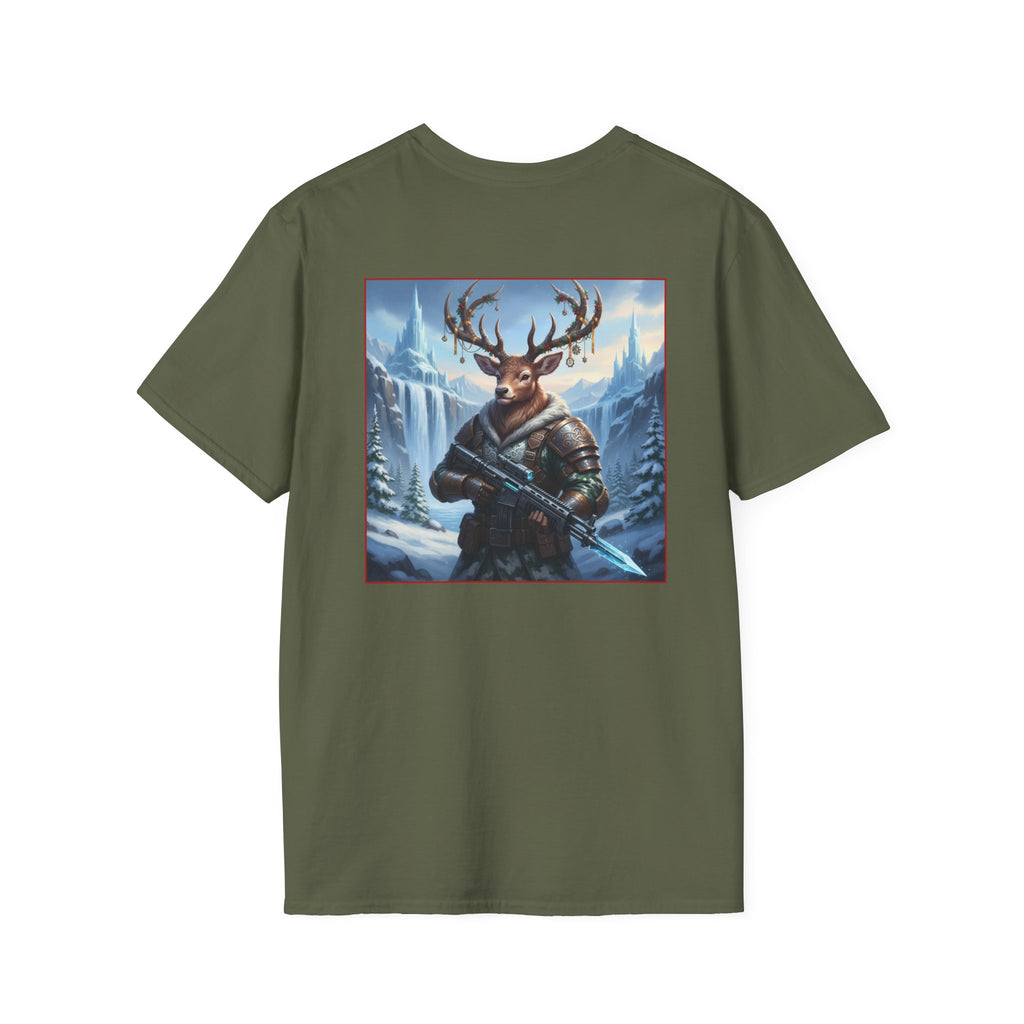 Yule Guard Patriotic Christmas Holiday ~ Unisex Softstyle T-Shirt